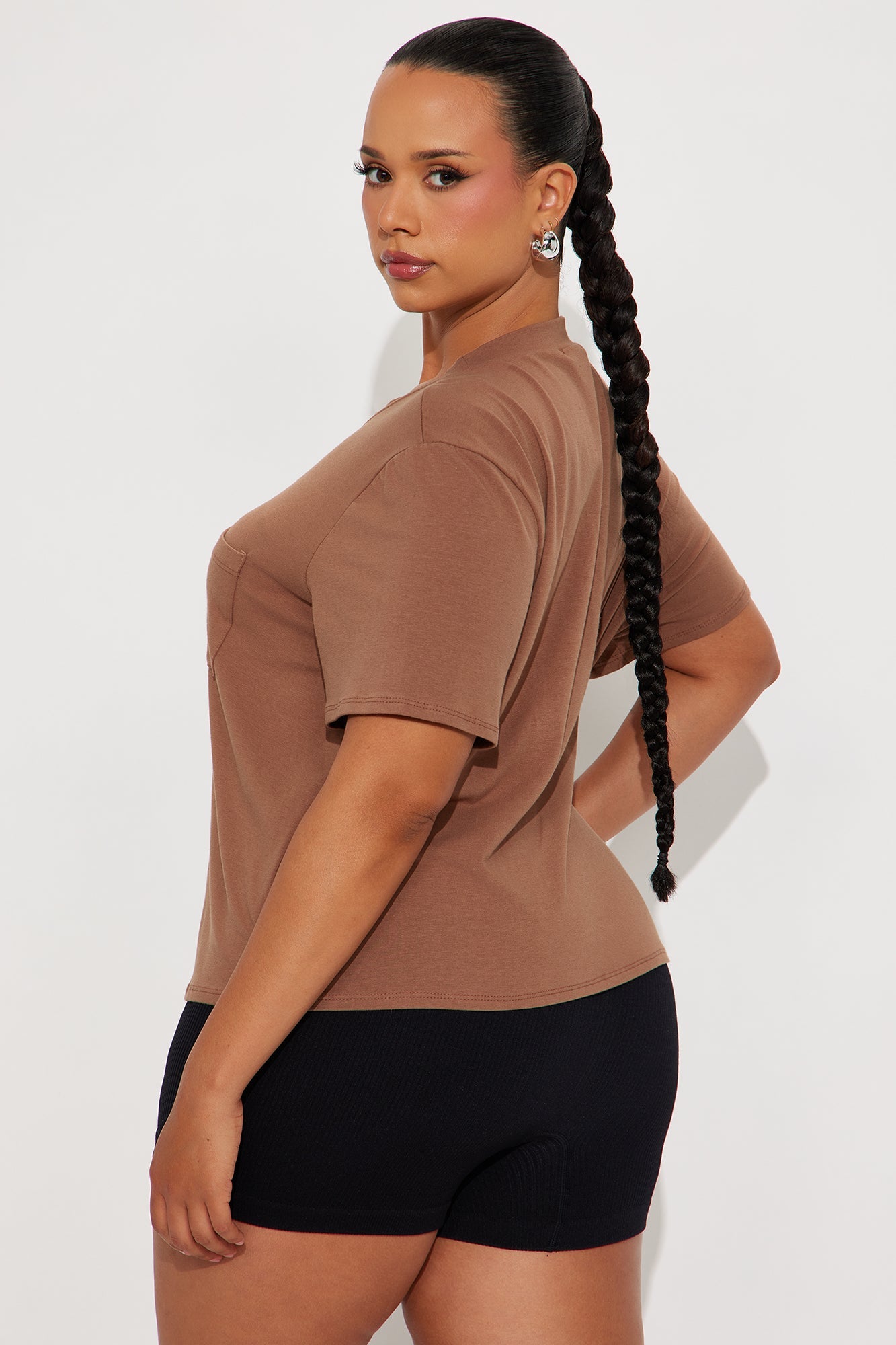 Bee Short Sleeve Tshirt - Mocha