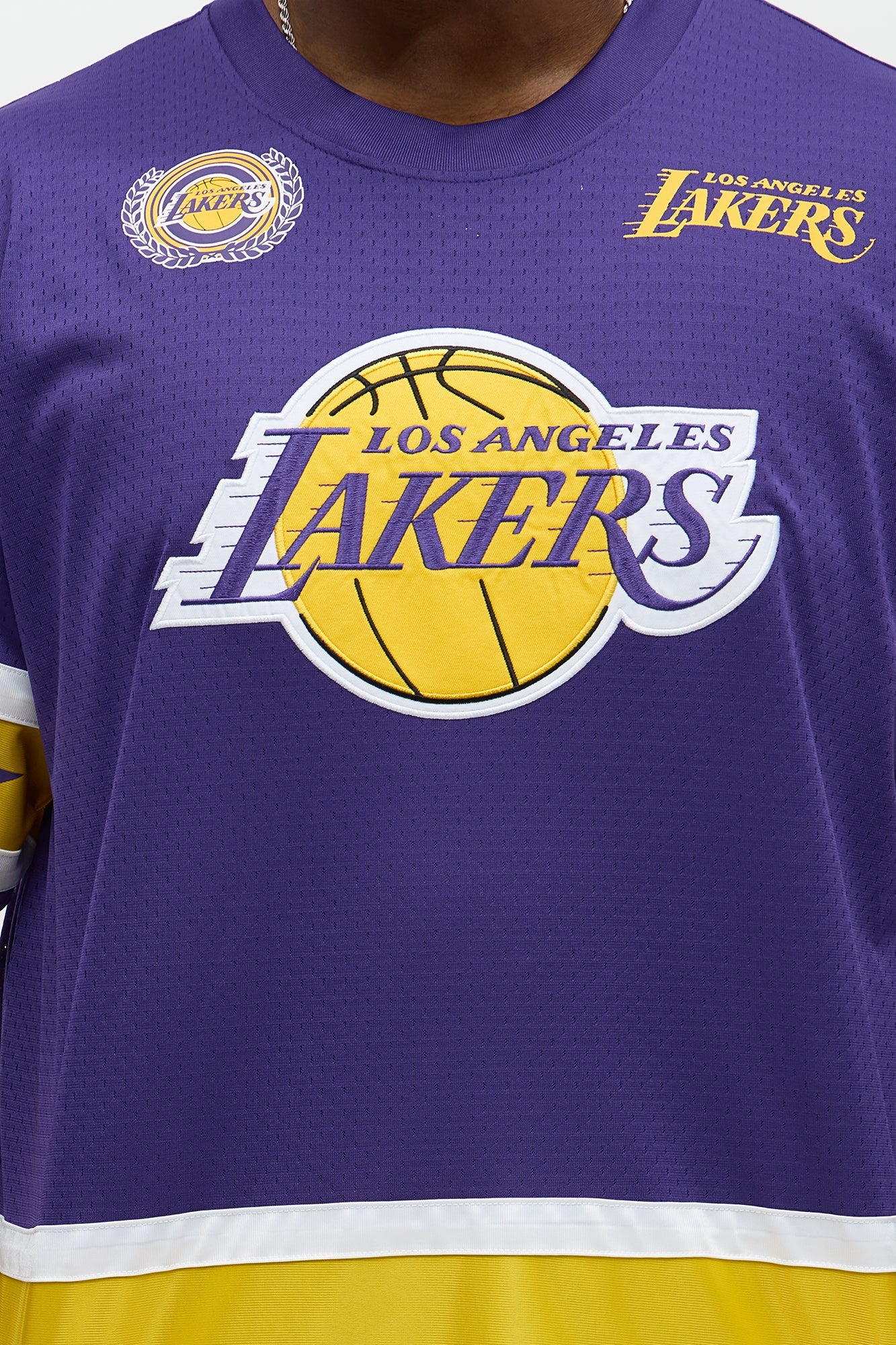 Lakers Believe The Hype Boxy Short Sleeve Top - Purple