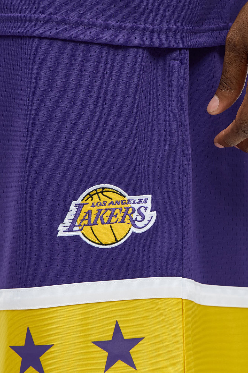 Lakers Believe The Hype Relaxed Shorts - Purple