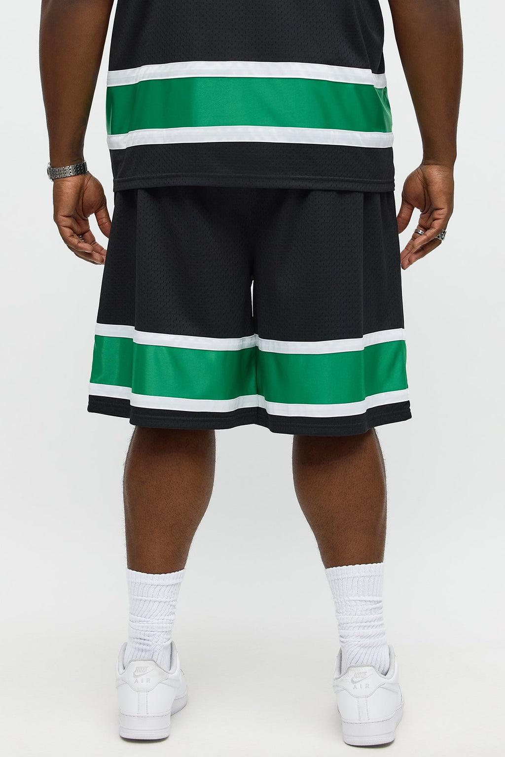 Celtics Believe The Hype Relaxed Shorts - Black