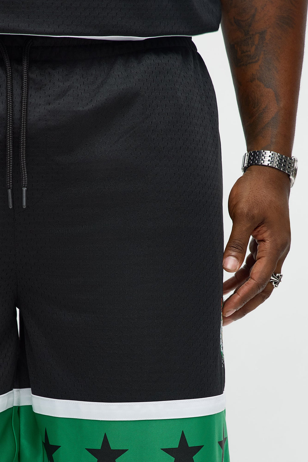 Celtics Believe The Hype Relaxed Shorts - Black