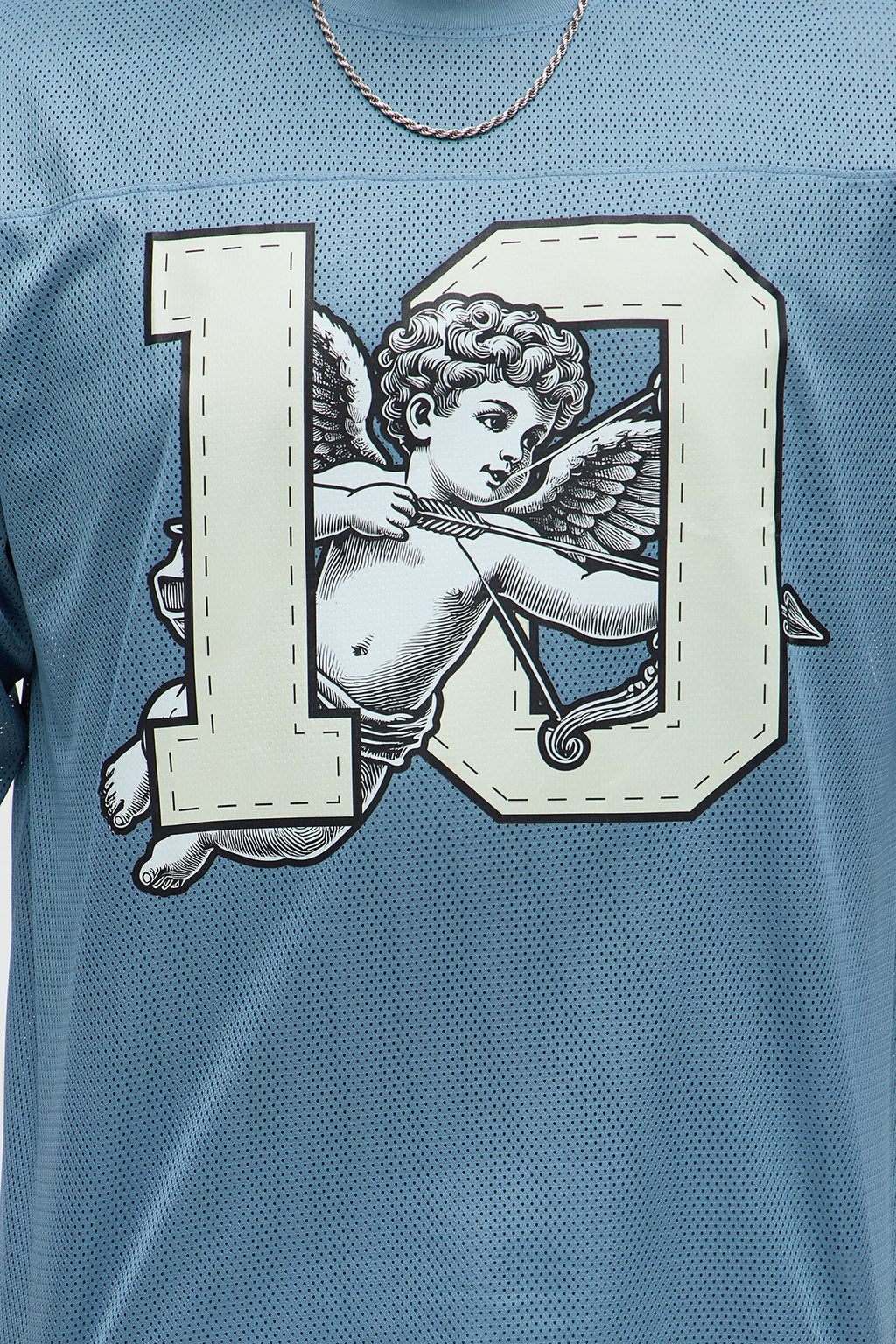 Boxy Gods Favorite Tshirt - Dusty Blue