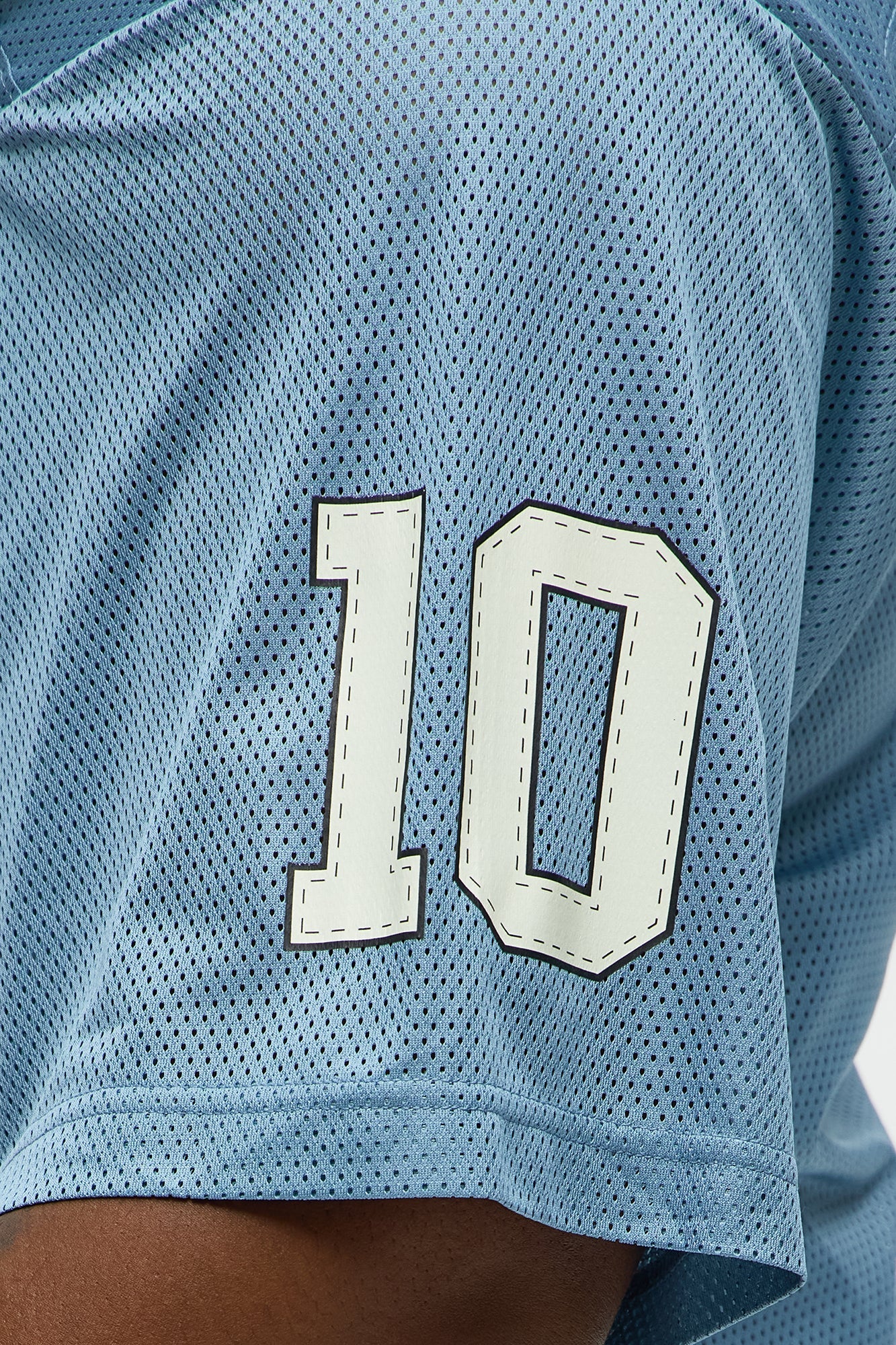 Boxy Gods Favorite Tshirt - Dusty Blue