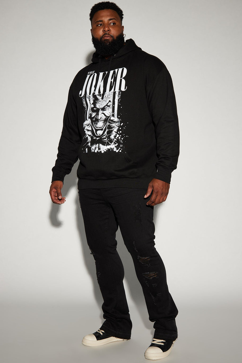The Joker Contained Hoodie - Black