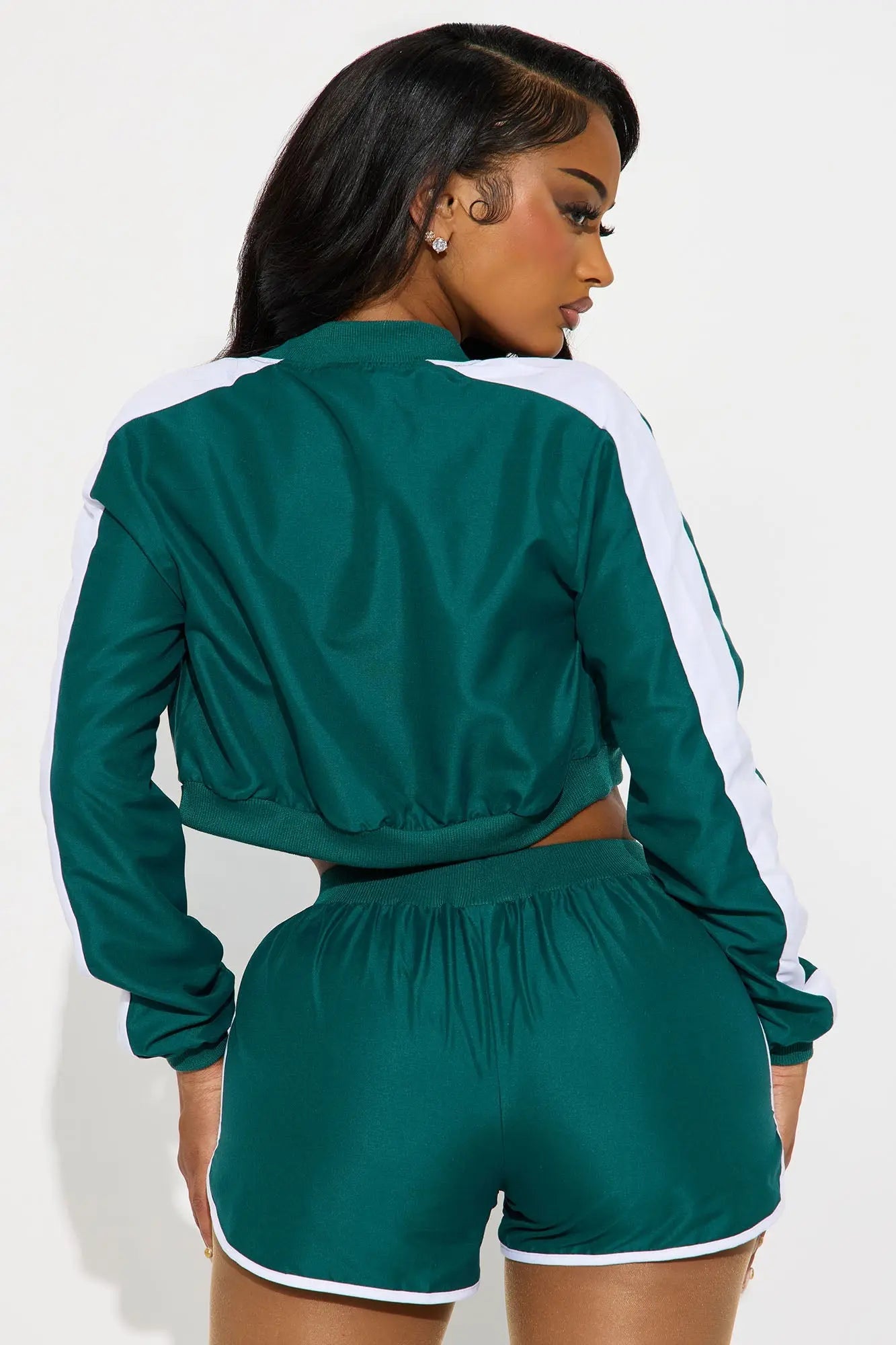 Tracksuit Gamer 3 Piece Costume Set - Green 