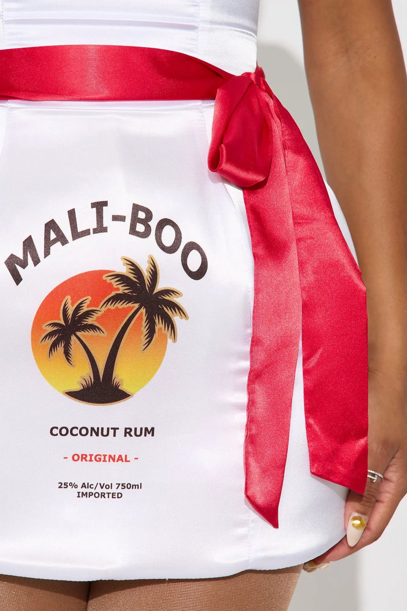 Mali-Boo Rum Babe 3 Piece Costume Set - Silver 