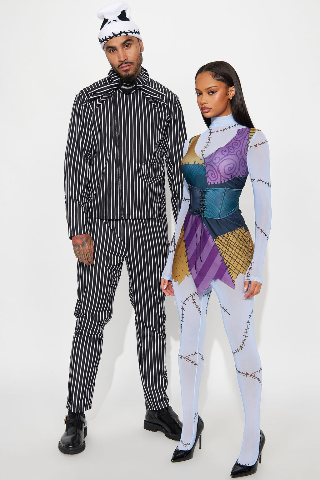 Mad Lab Mistress 4 Piece Costume Set - Multi Color