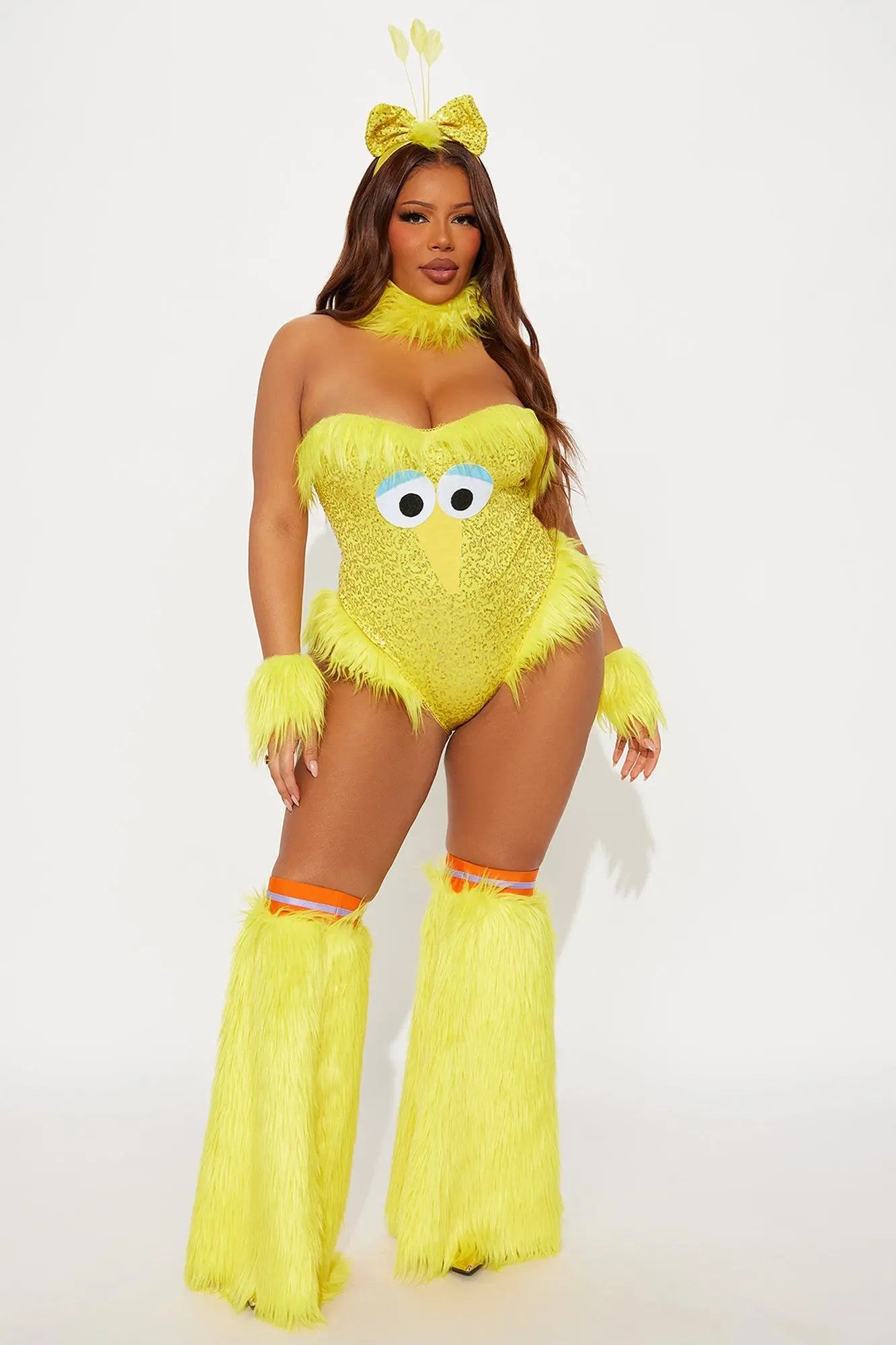 Yellow Creature 5 Piece Costume Set - Yellow 