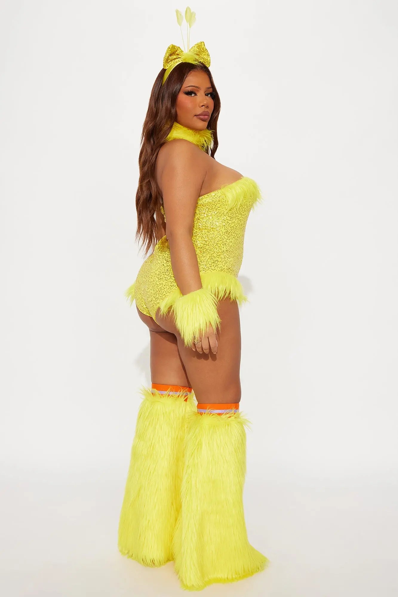 Yellow Creature 5 Piece Costume Set - Yellow 