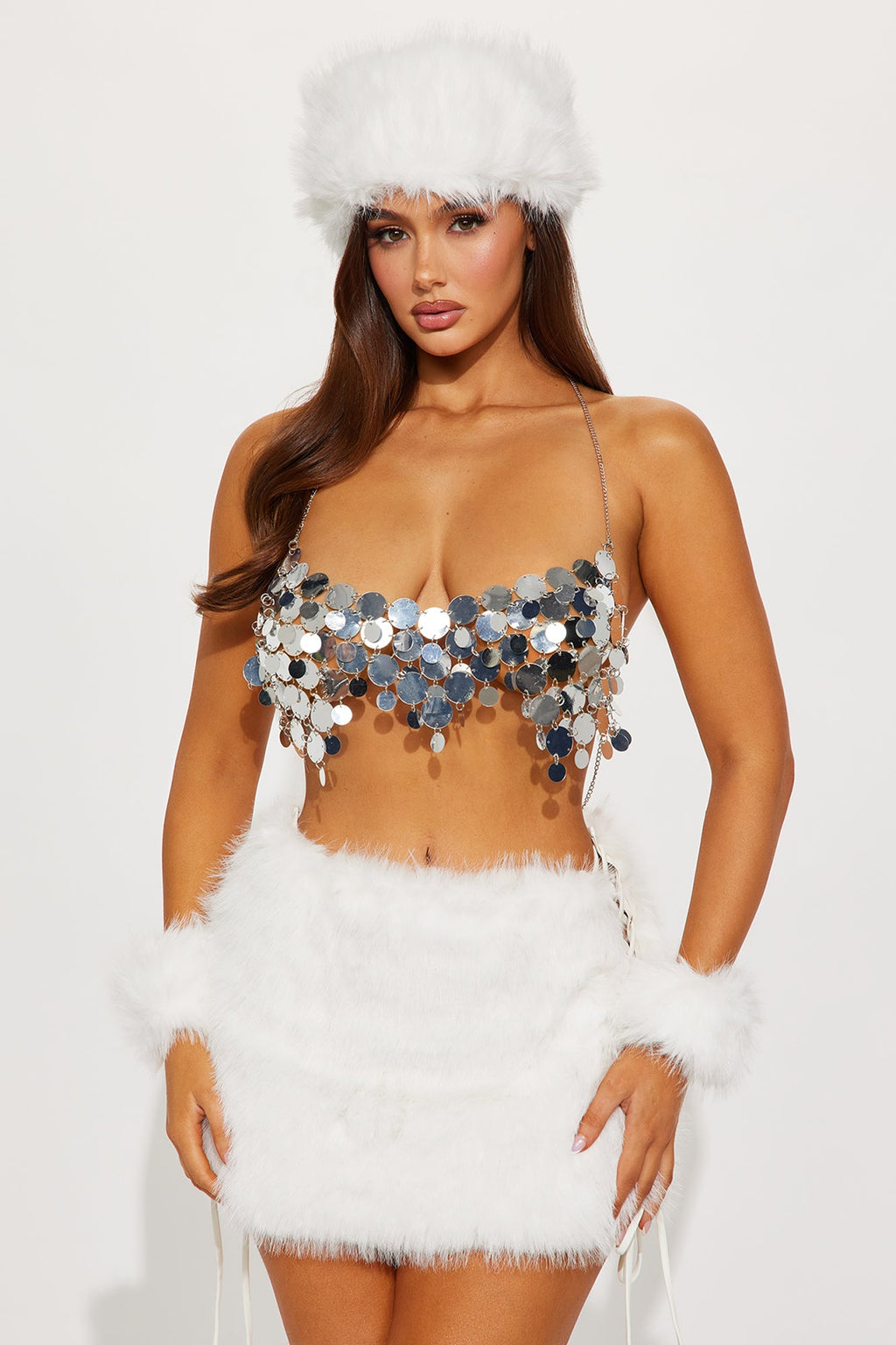 Eskimo Kisses 5 Piece Costume Set - White