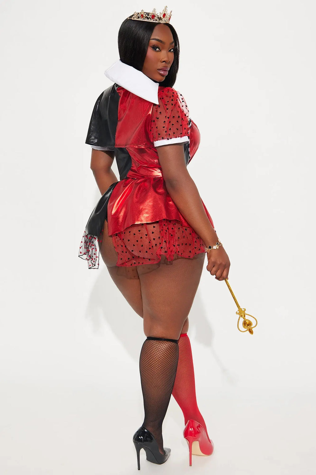 Deck Of Cards 5 Piece Costume Set - Red/combo 