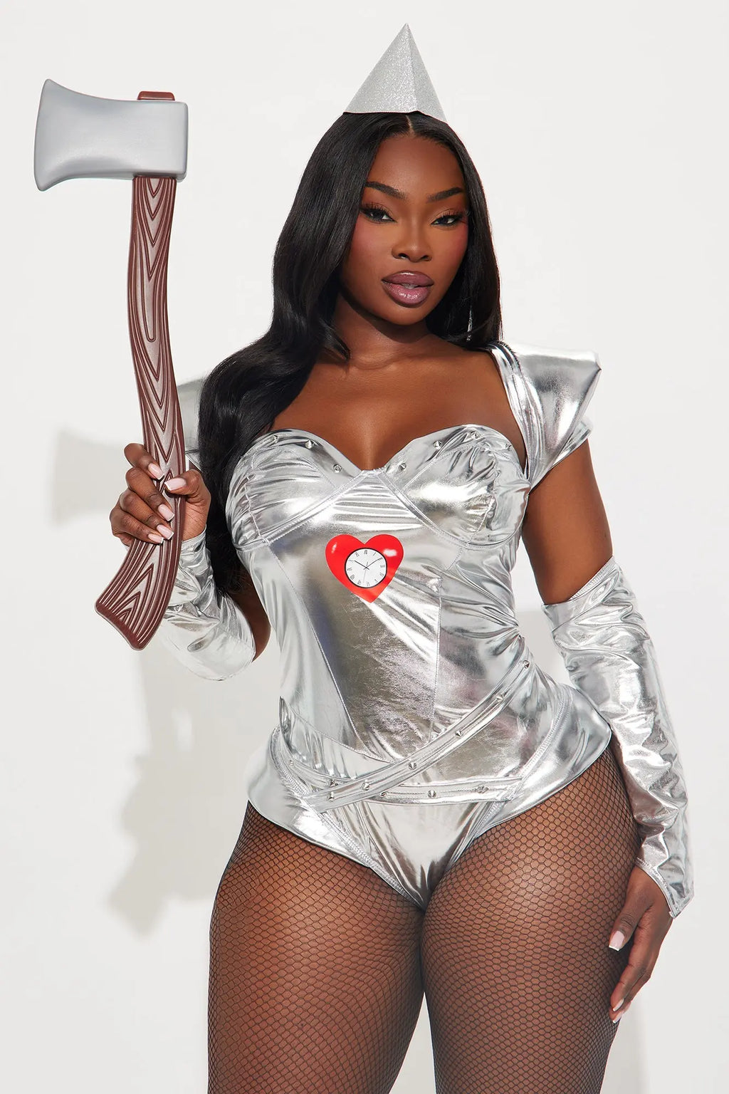Unbreakable Heart 5 Piece Costume Set - Silver 
