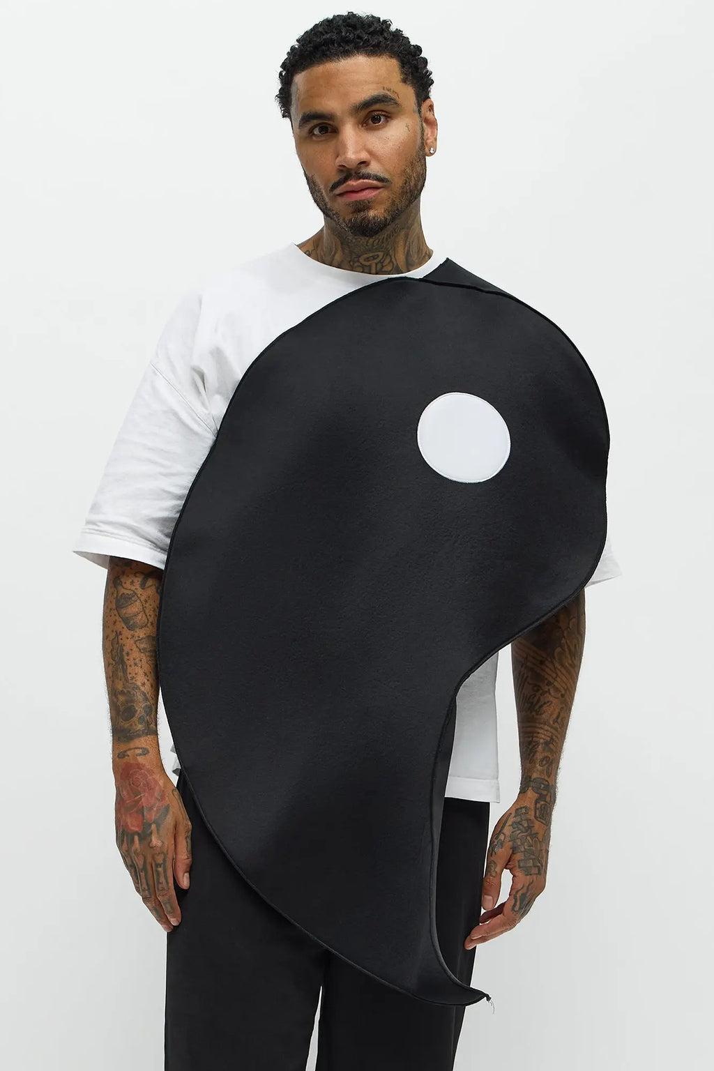 Yin To My Yang Couple Costume - Black/White 
