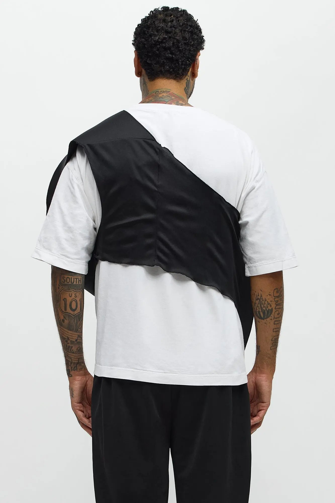Yin To My Yang Couple Costume - Black/White 