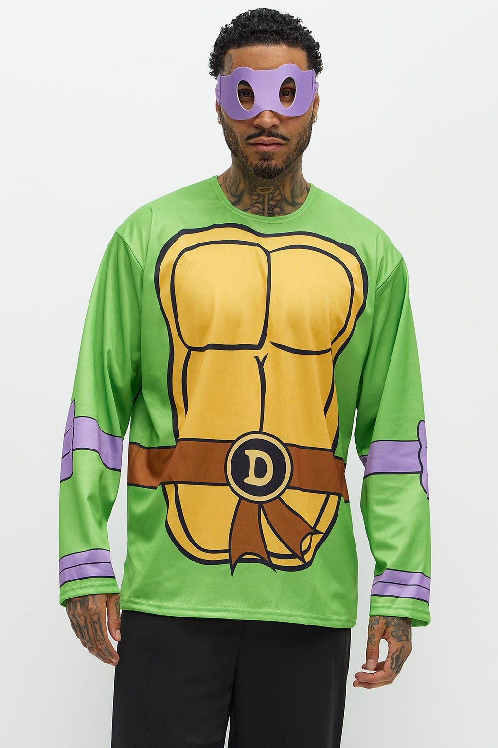 Donatello Teenage Mutant Ninja Turtles Costume Set - Green/combo