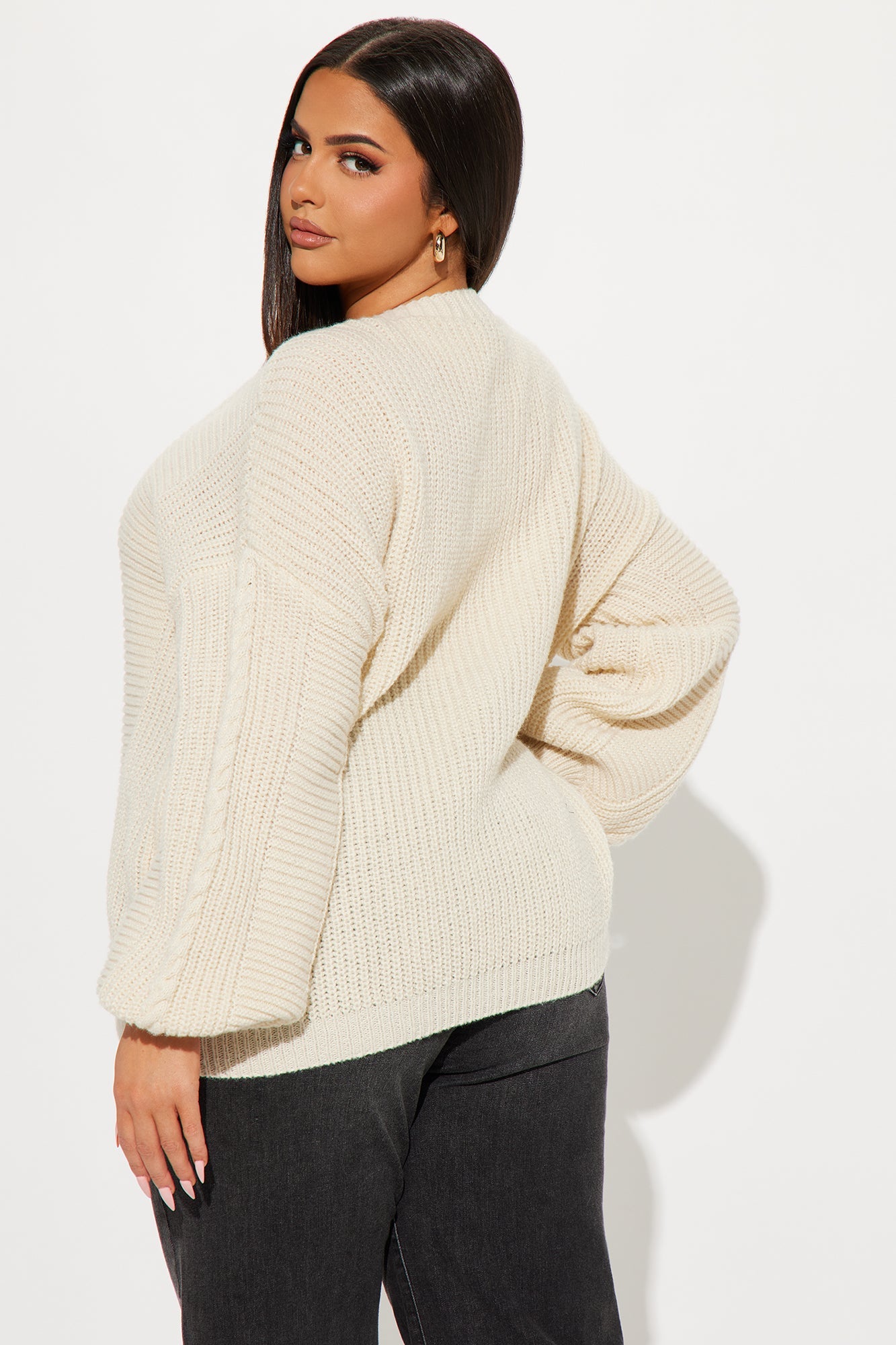 Couch Convo Cardigan - Cream