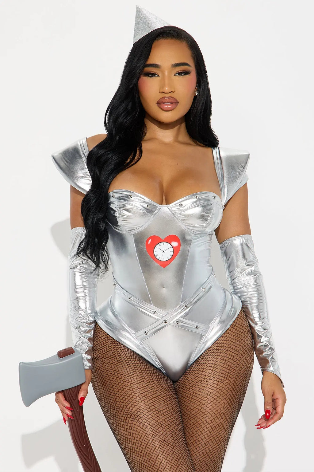 Unbreakable Heart 5 Piece Costume Set - Silver 