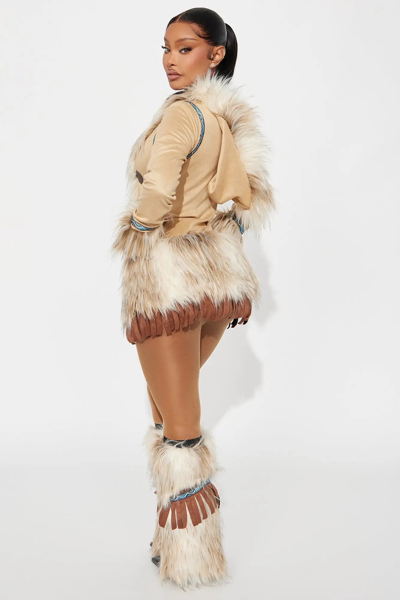 Arctic Beauty 2 Piece Costume Set - Ivory/combo 