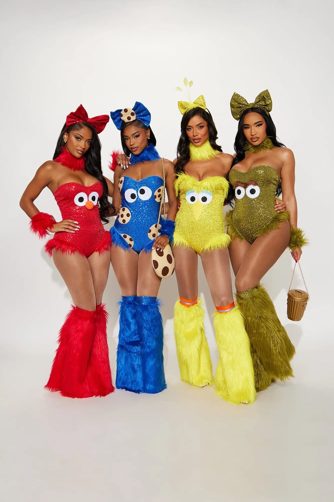 Yellow Creature 5 Piece Costume Set - Yellow 