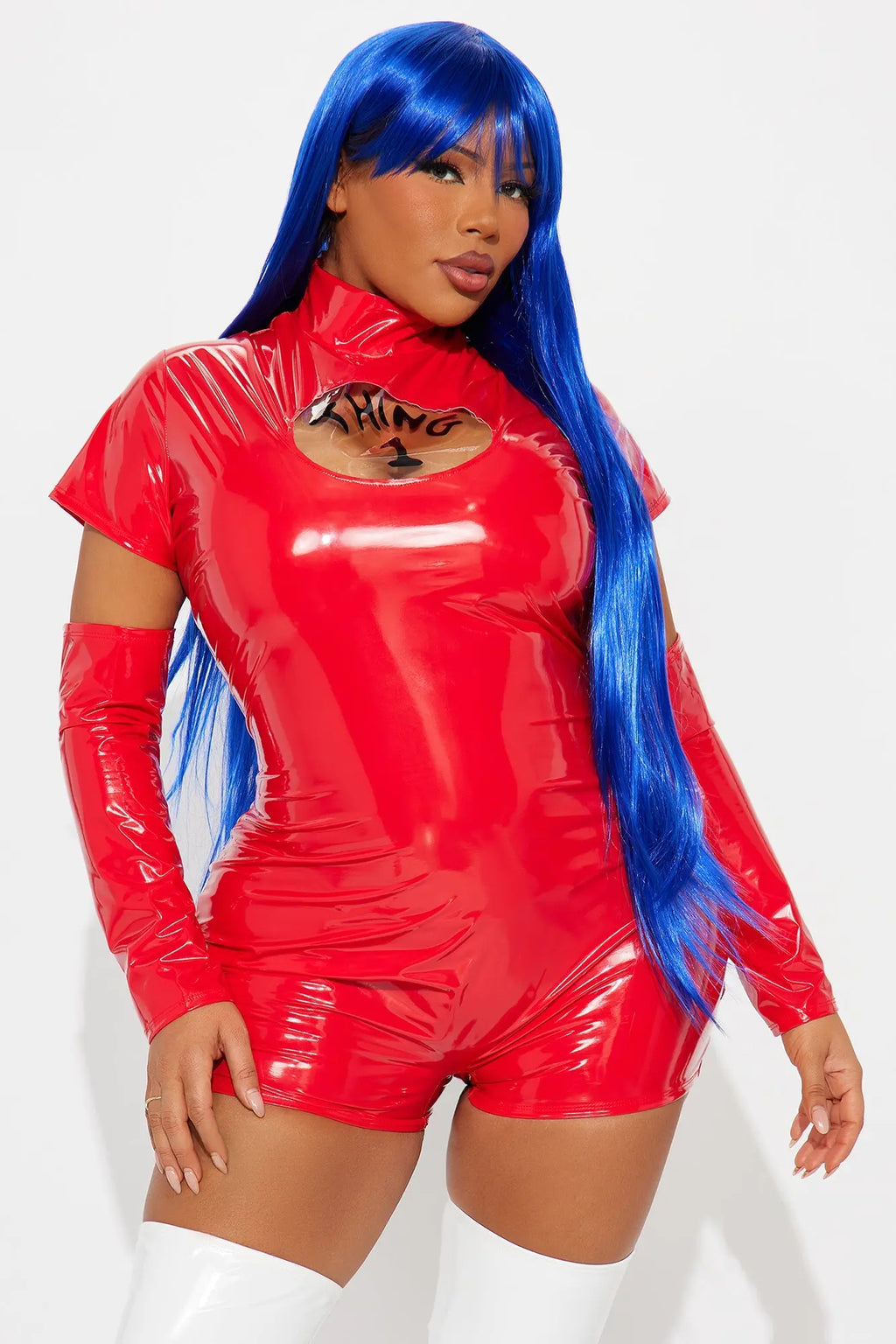 It's A Thing 4 Piece Halloween Costume - Red 