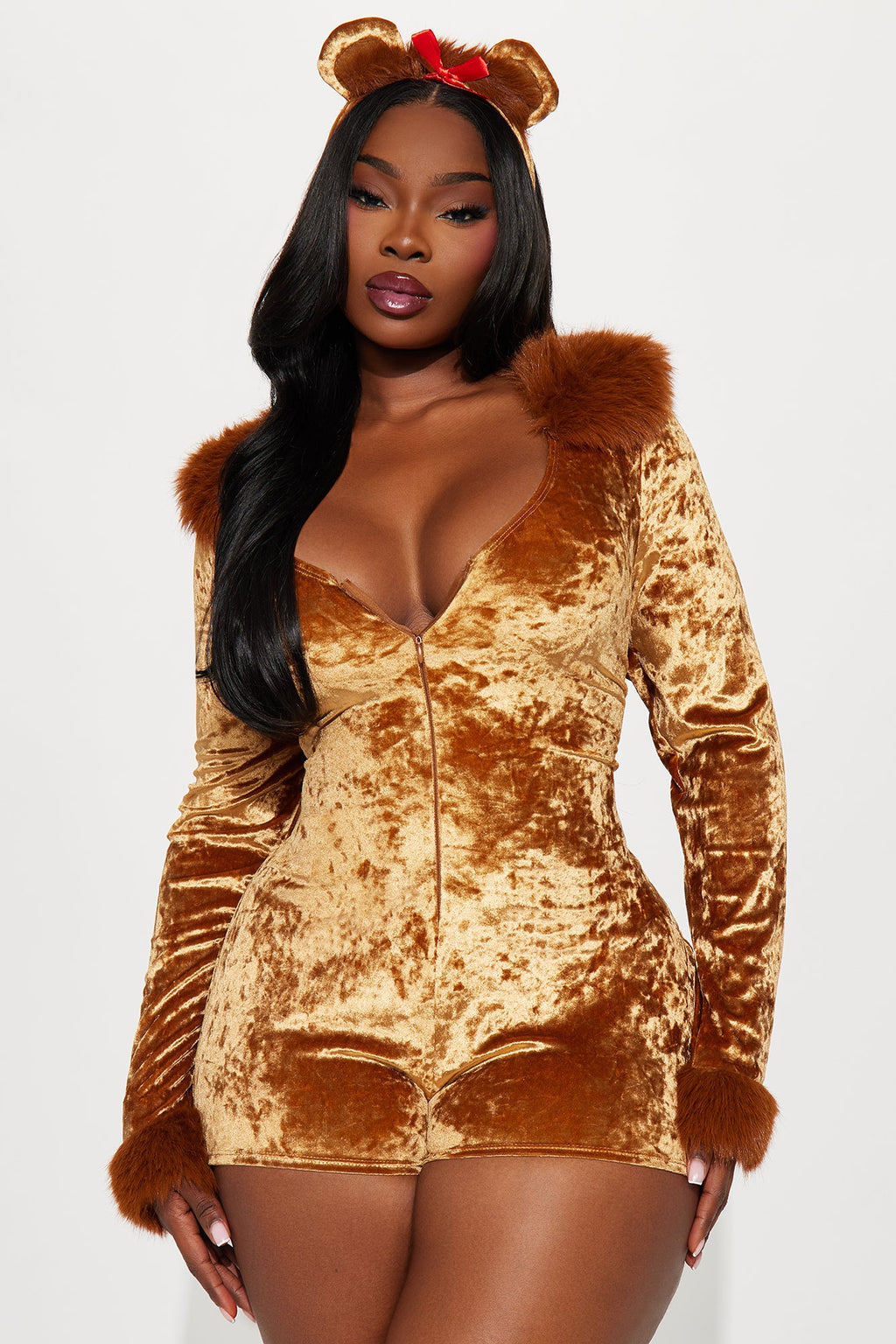 Cutie Of The Forest 3 Piece Costume Set - Brown