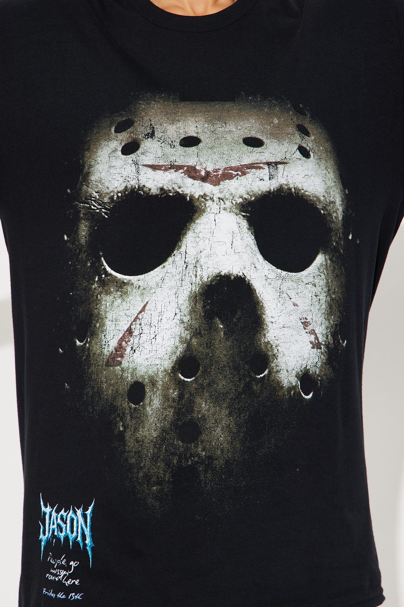 Jason Mask Tee - Black