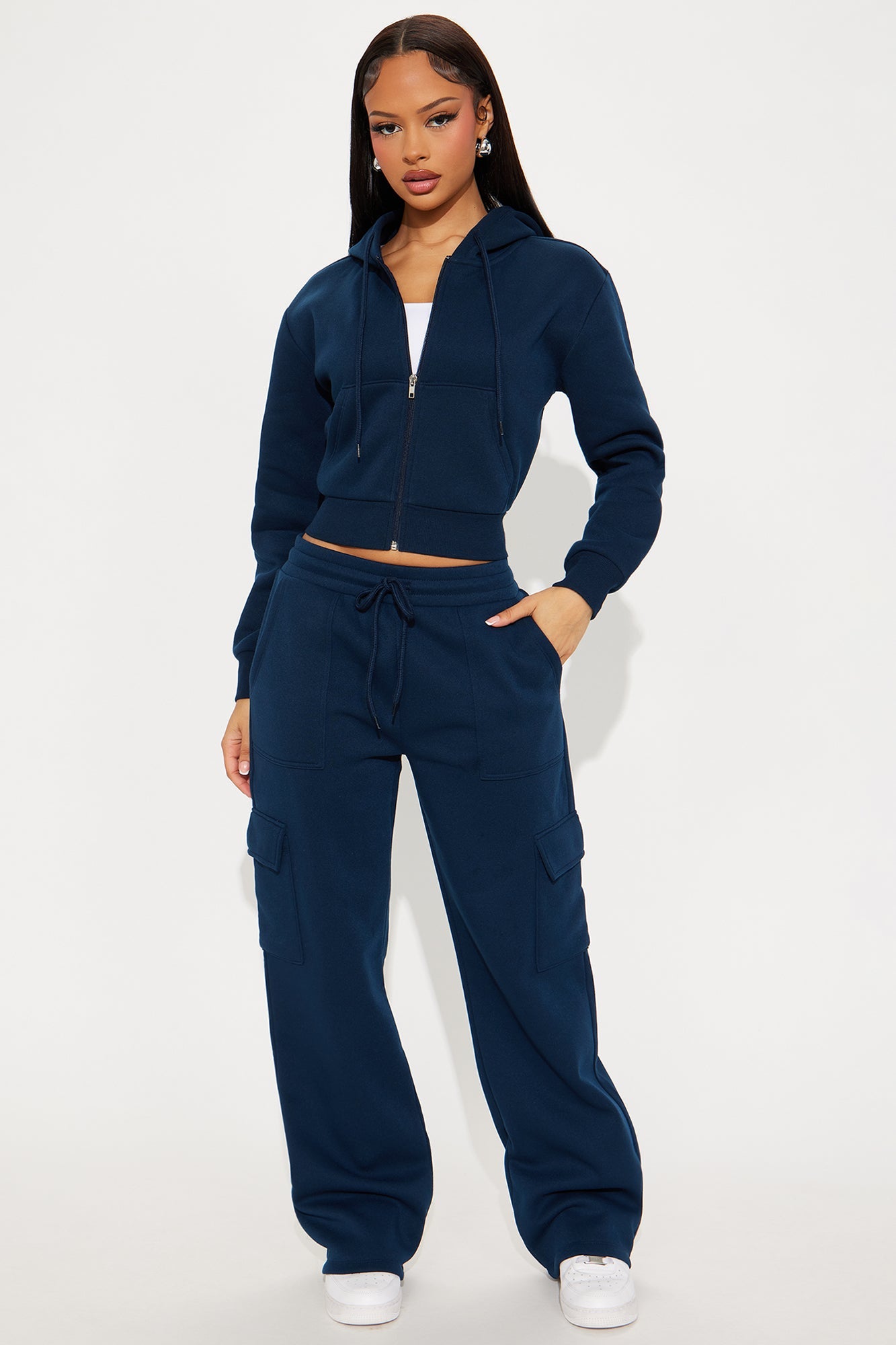 Dayna Cargo Pant - Navy
