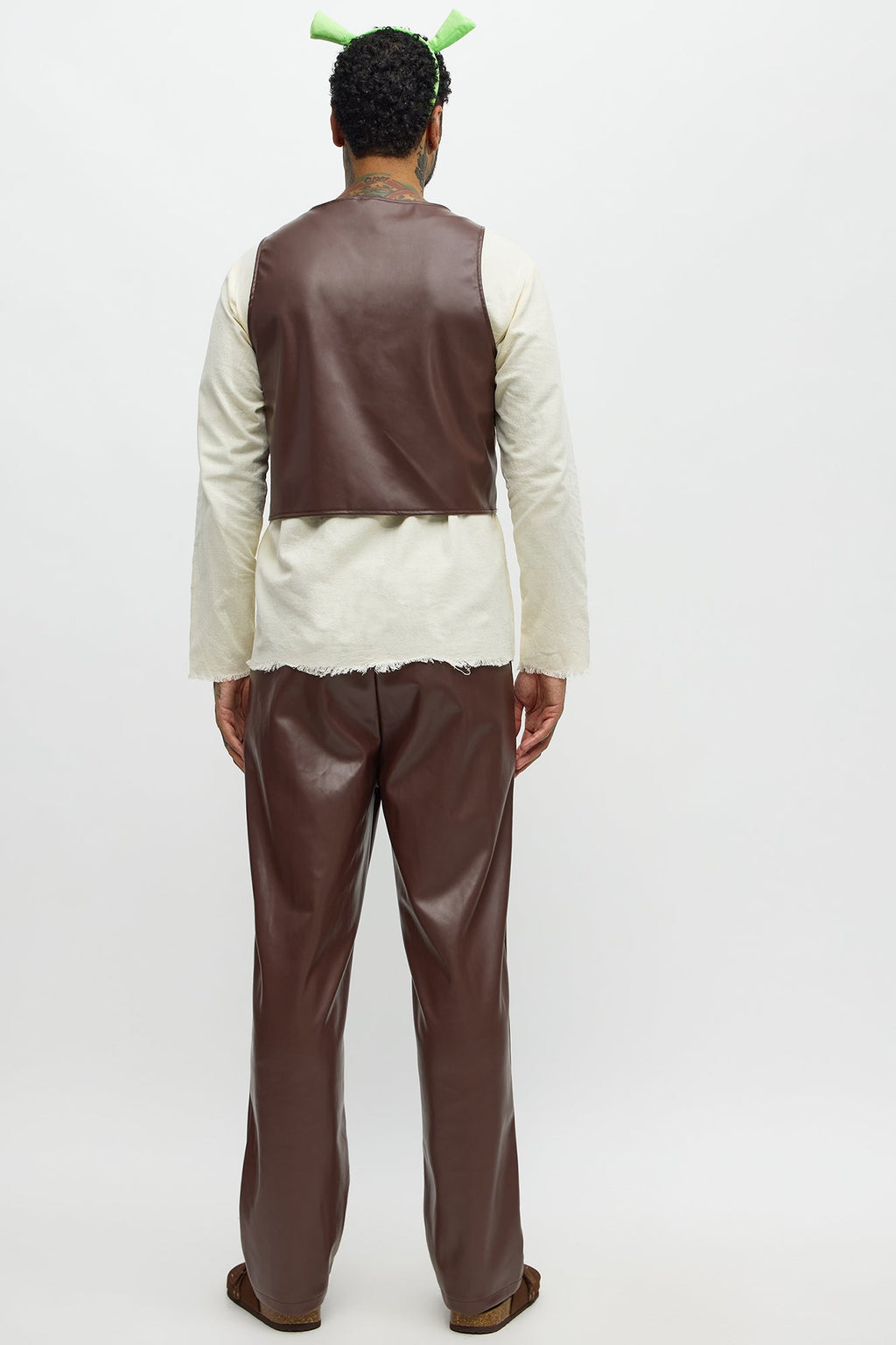 Handsome Ogre 5 Piece Costume Set - Brown/combo