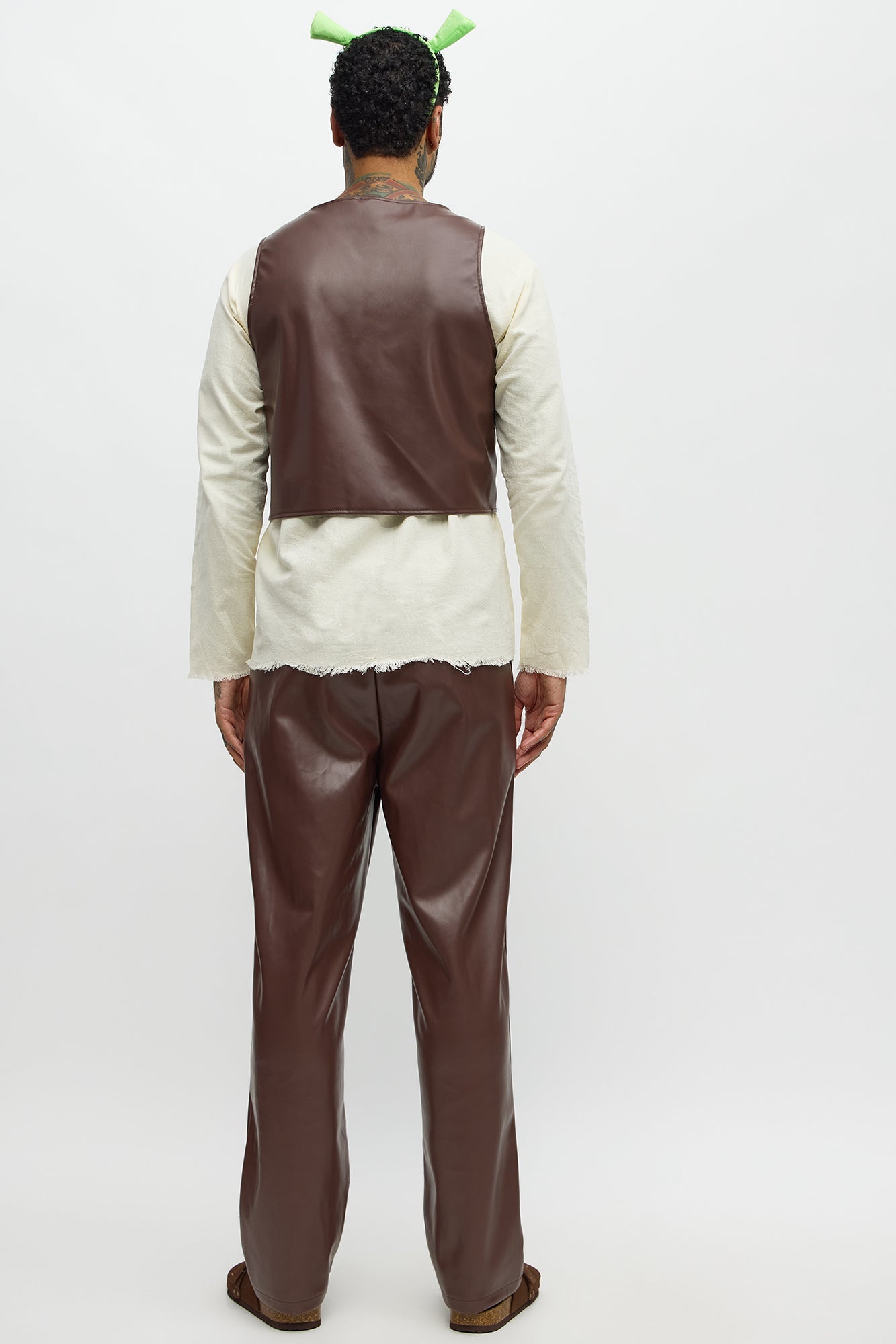 Handsome Ogre 5 Piece Costume Set - Brown/combo