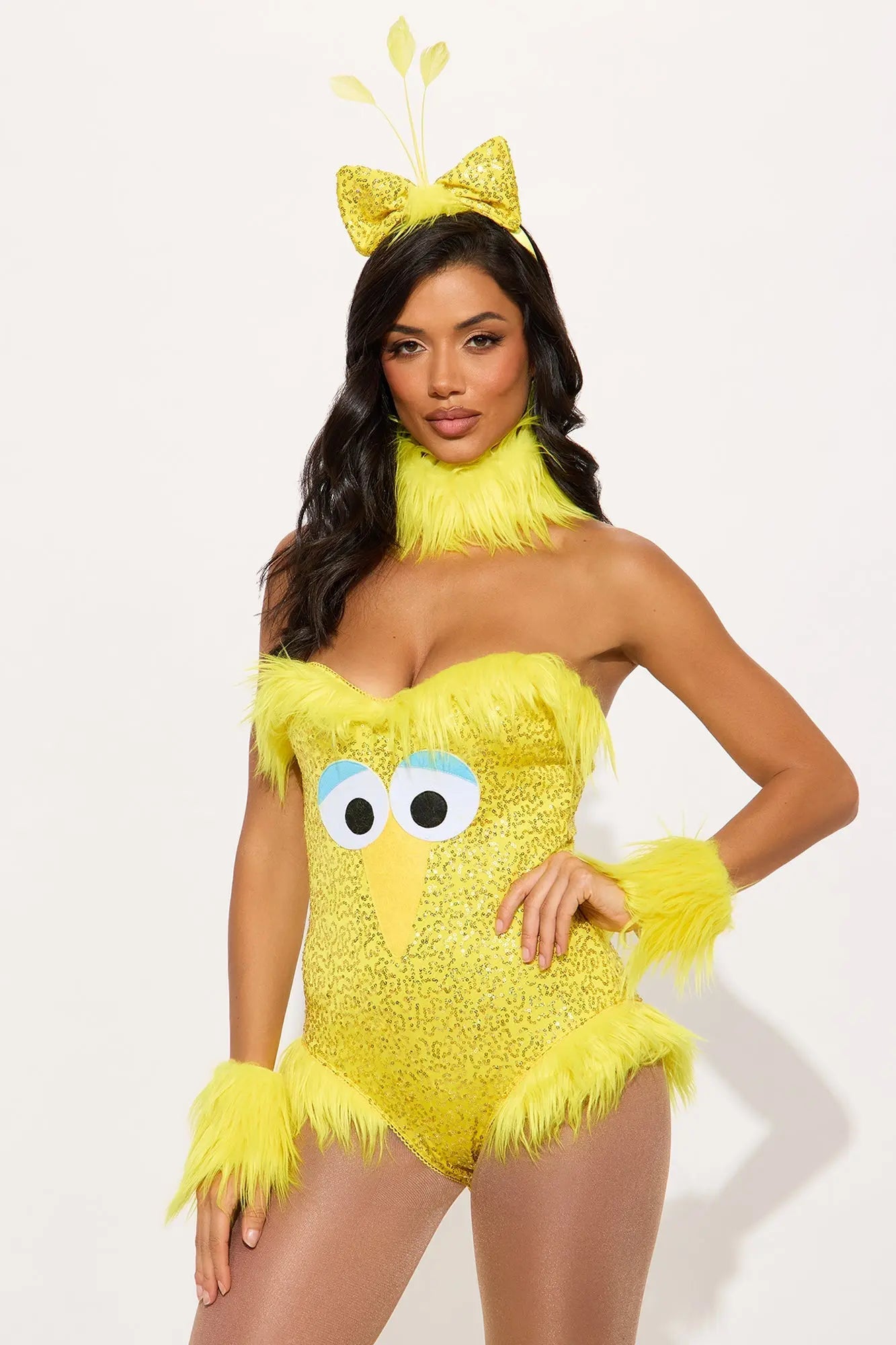 Yellow Creature 5 Piece Costume Set - Yellow 
