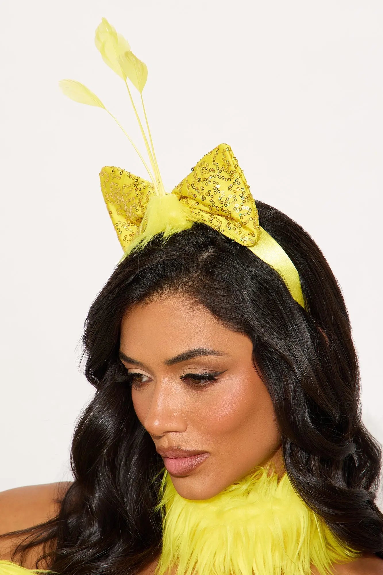 Yellow Creature 5 Piece Costume Set - Yellow 