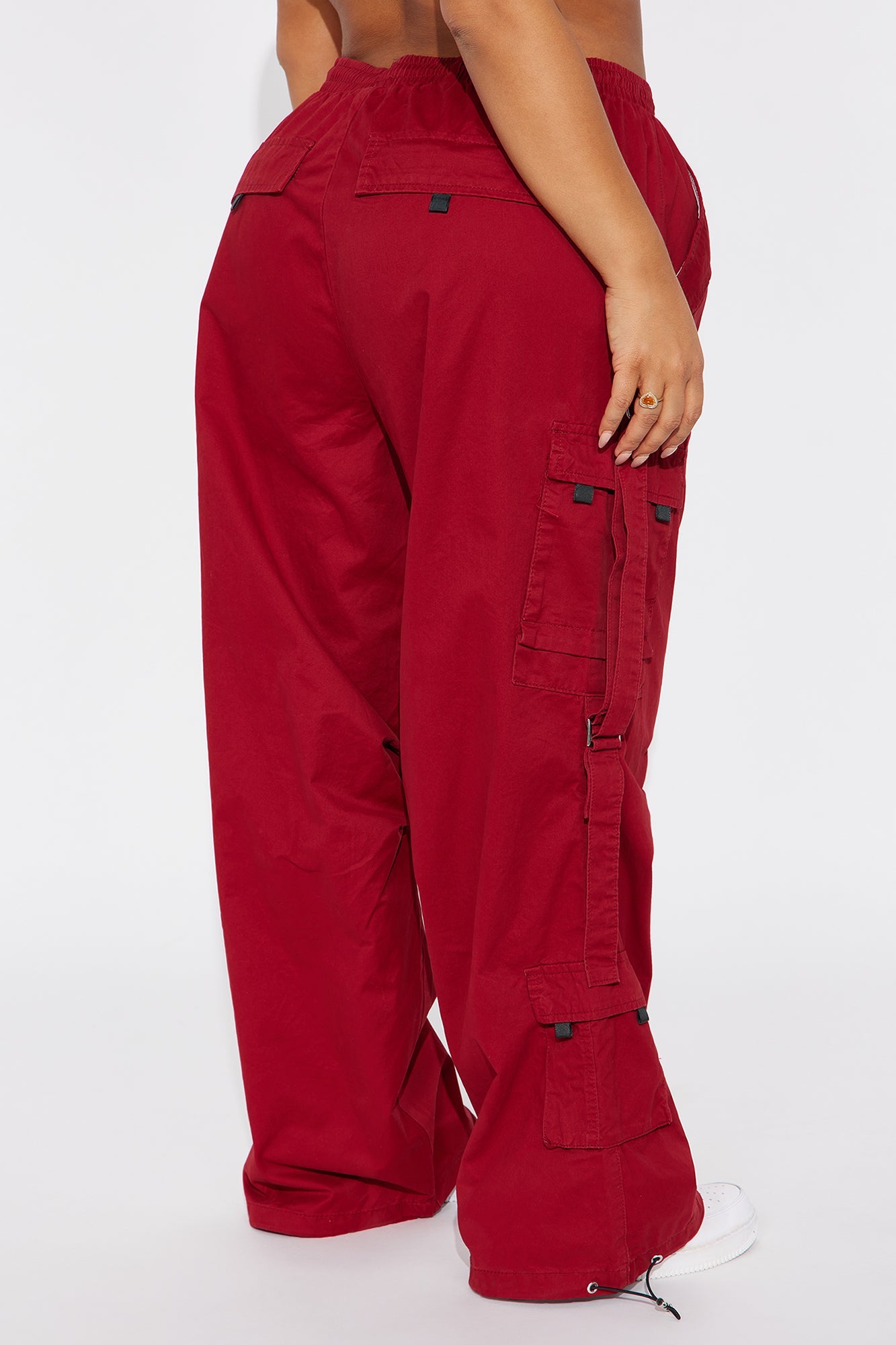 Don't Mess Around Cargo Pant - Red