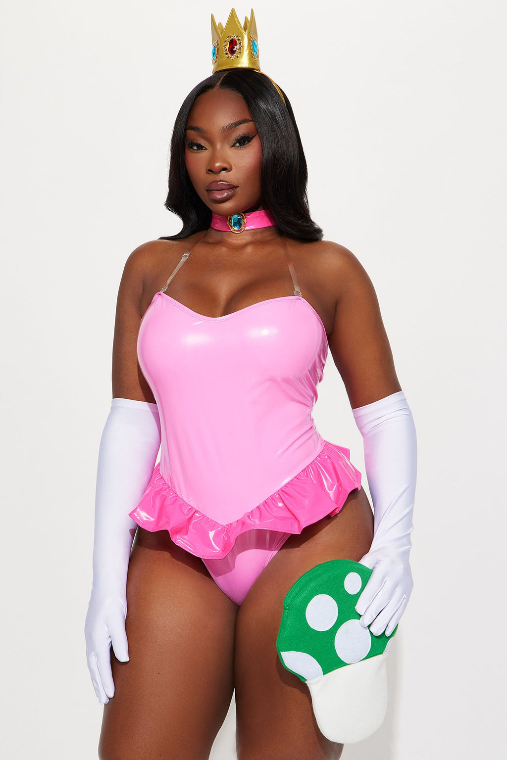 Peachy Princess 5 Piece Costume Set - Pink