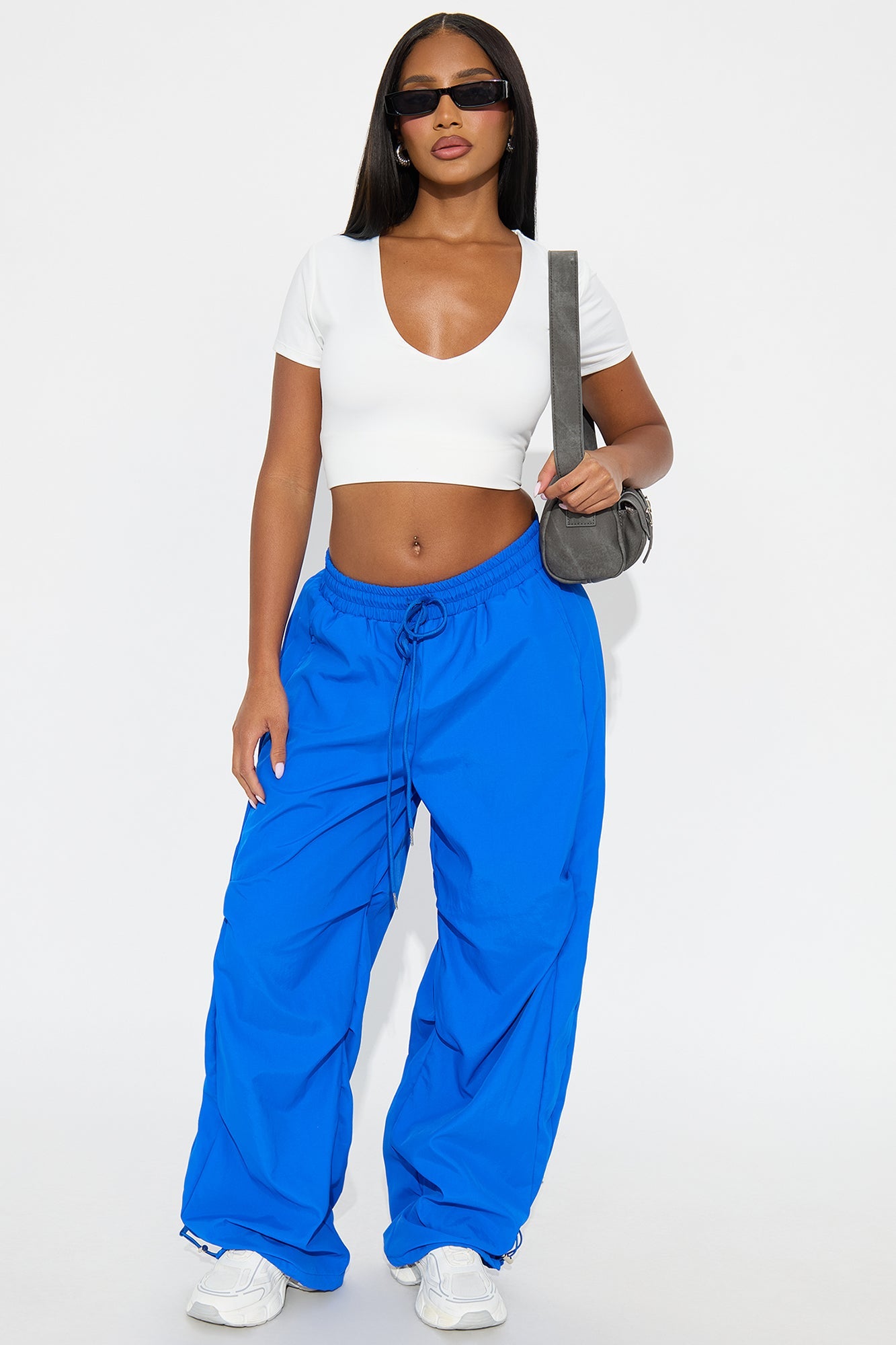 All The More Reason Windbreaker Jogger Pant - Royal