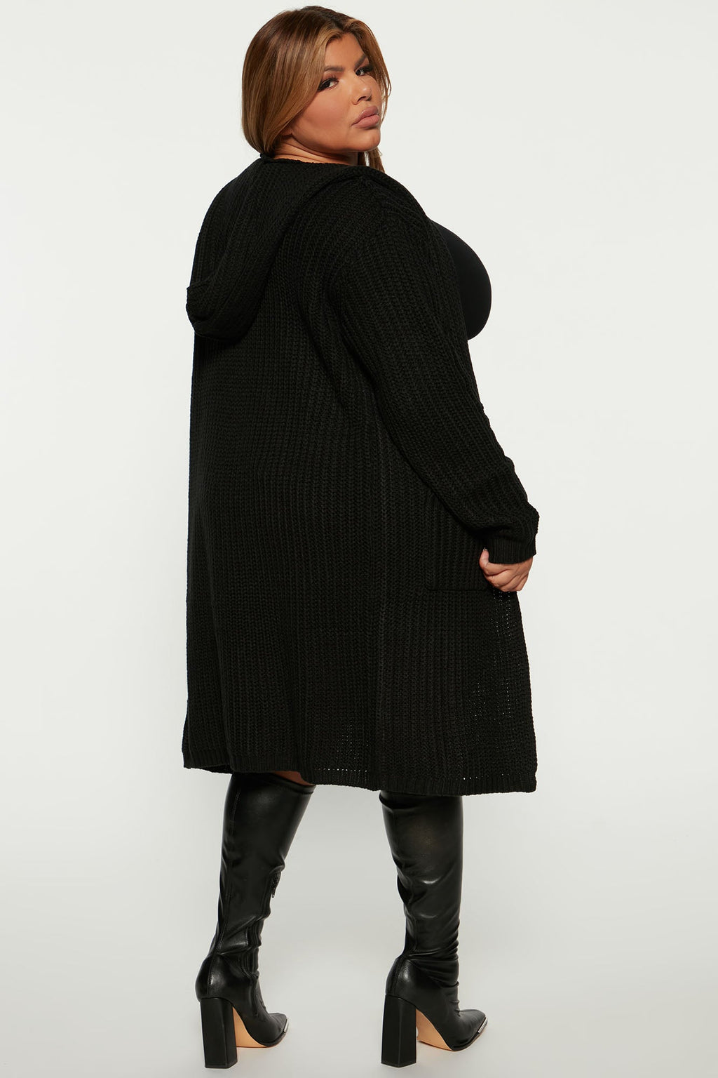 Knit's Not The Time Cardigan - Black
