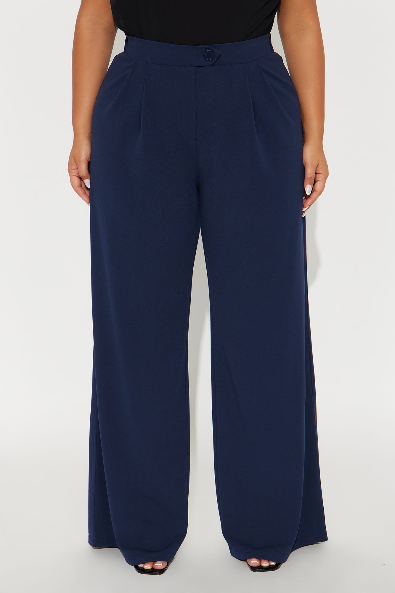 What Matters Most Wide Leg Trouser - Navy