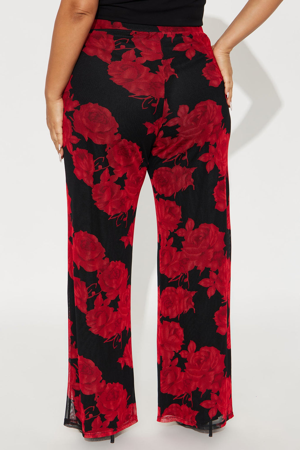 Indie Floral Mesh Pant 33″ - Black/combo