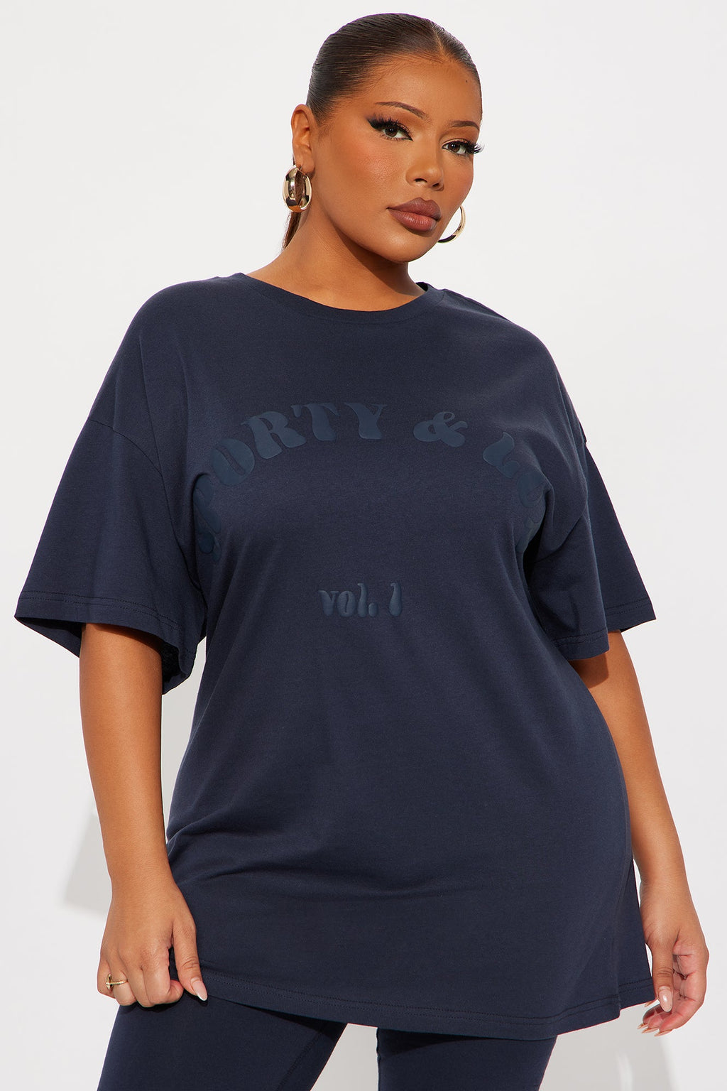 Sporty & Lux Legging Set - Navy