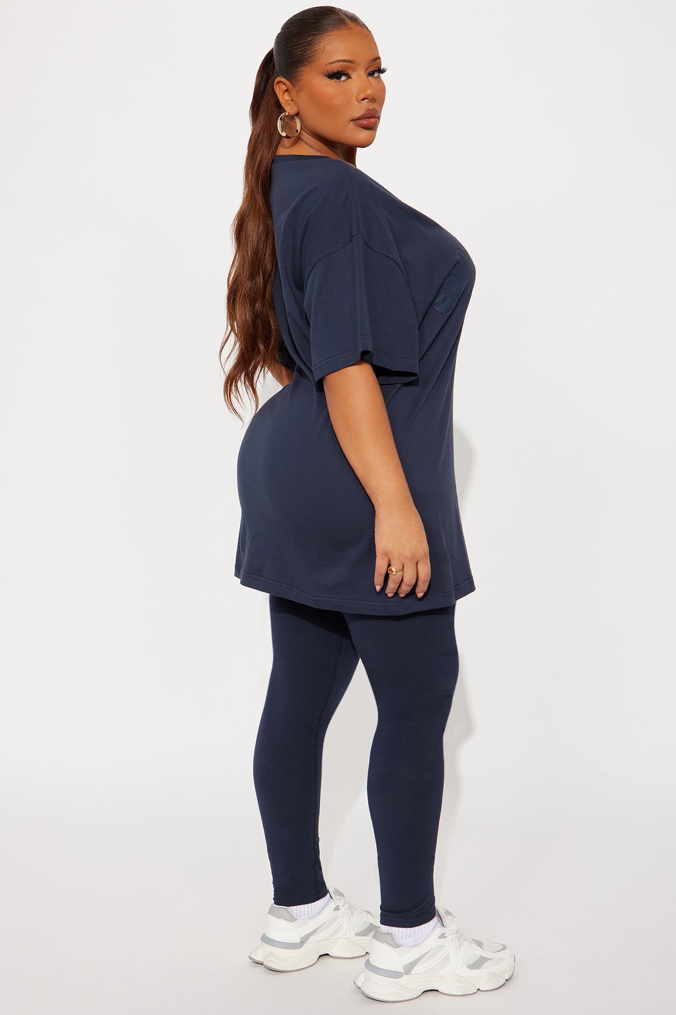 Sporty & Lux Legging Set - Navy