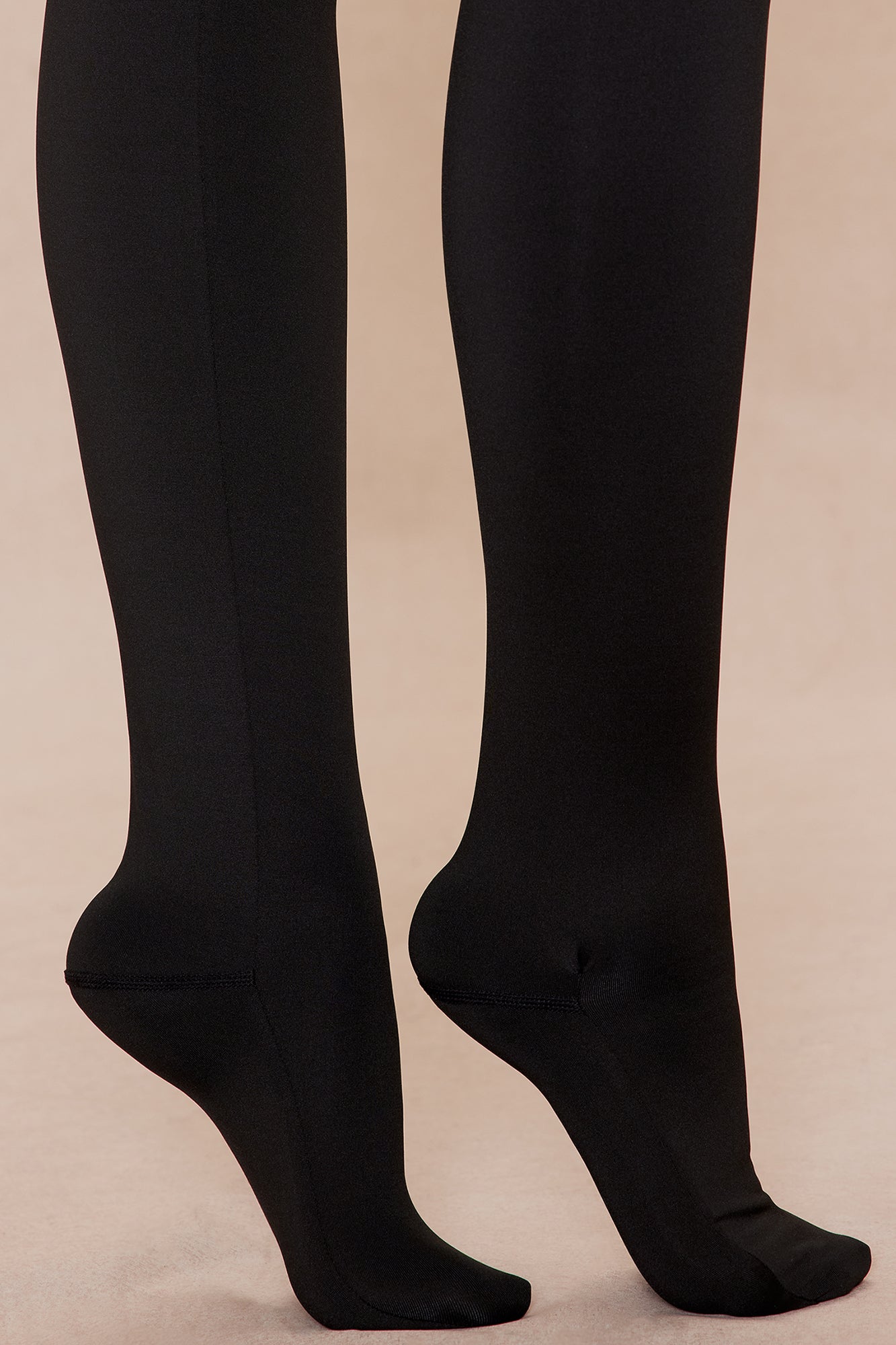 Kyra Double Layered Leggings - Black