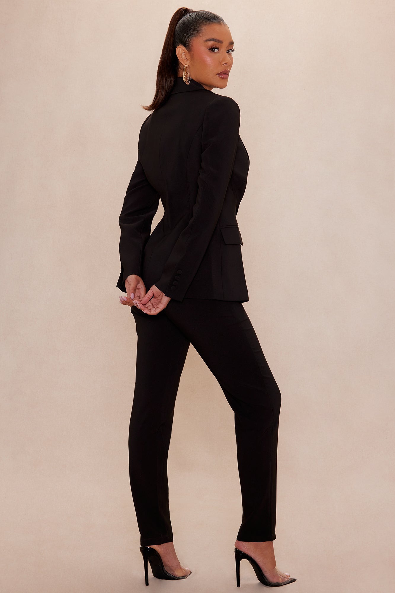 Hidden Treasure Suit Set - Black