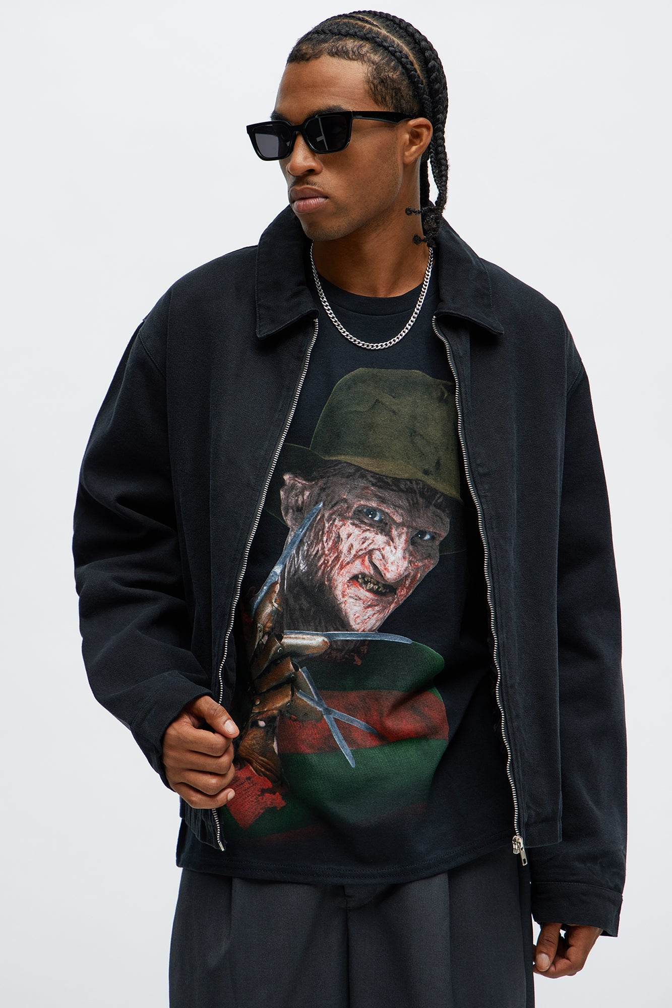 Nightmare On Elm Street Freddy I Am Eternal Short Sleeve Tee - Black