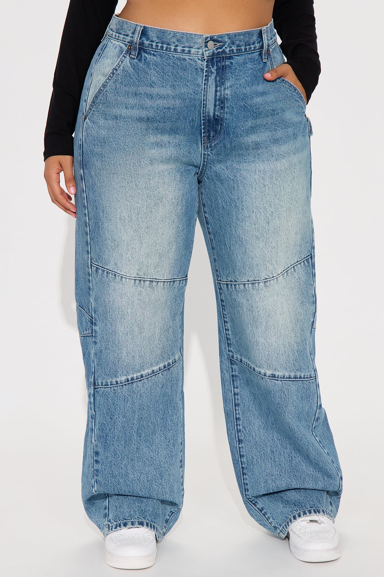 East Coast Straight Leg Jeans - Medium Wash