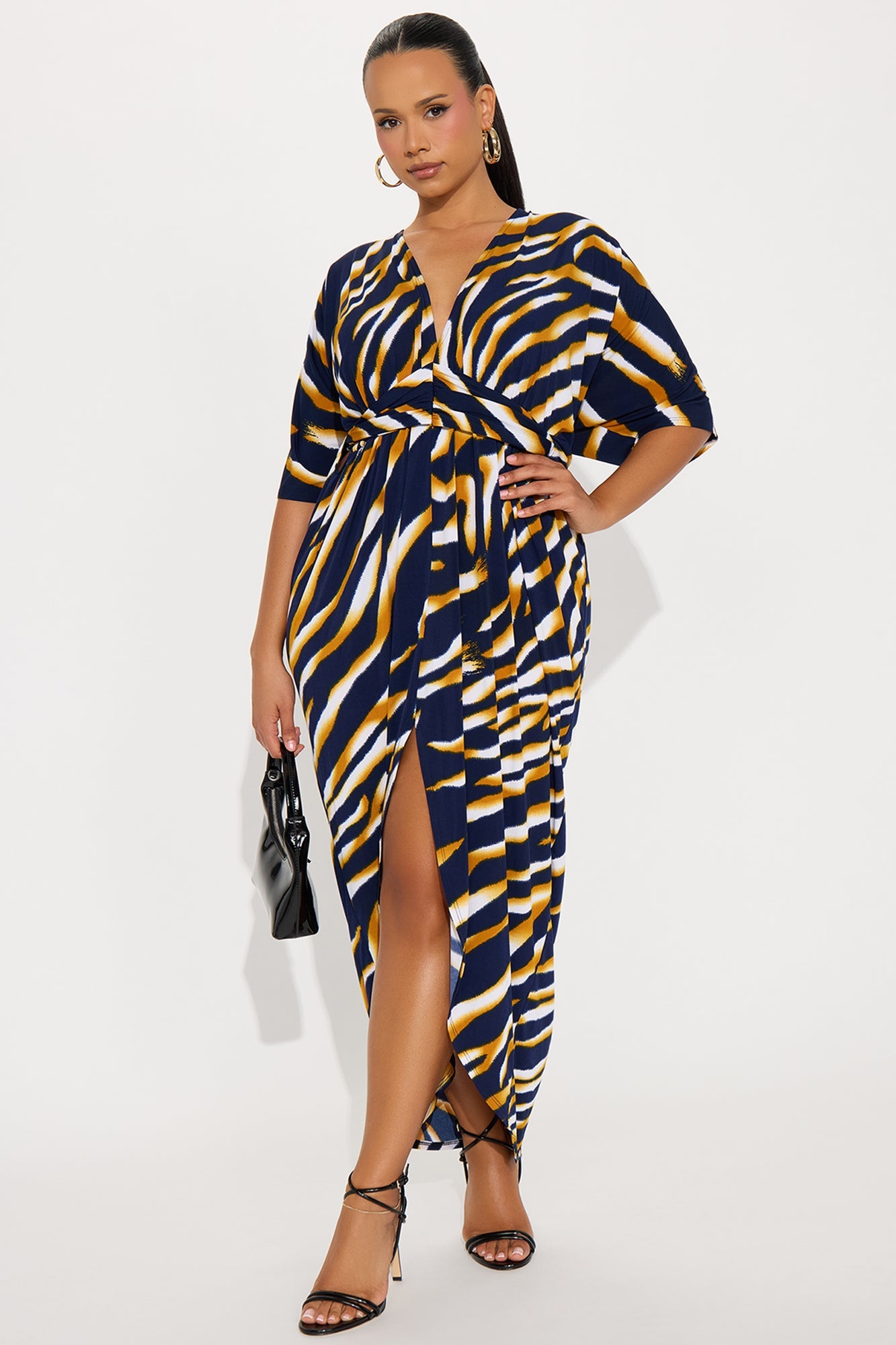 All Inclusive Maxi Dress - Navy/combo