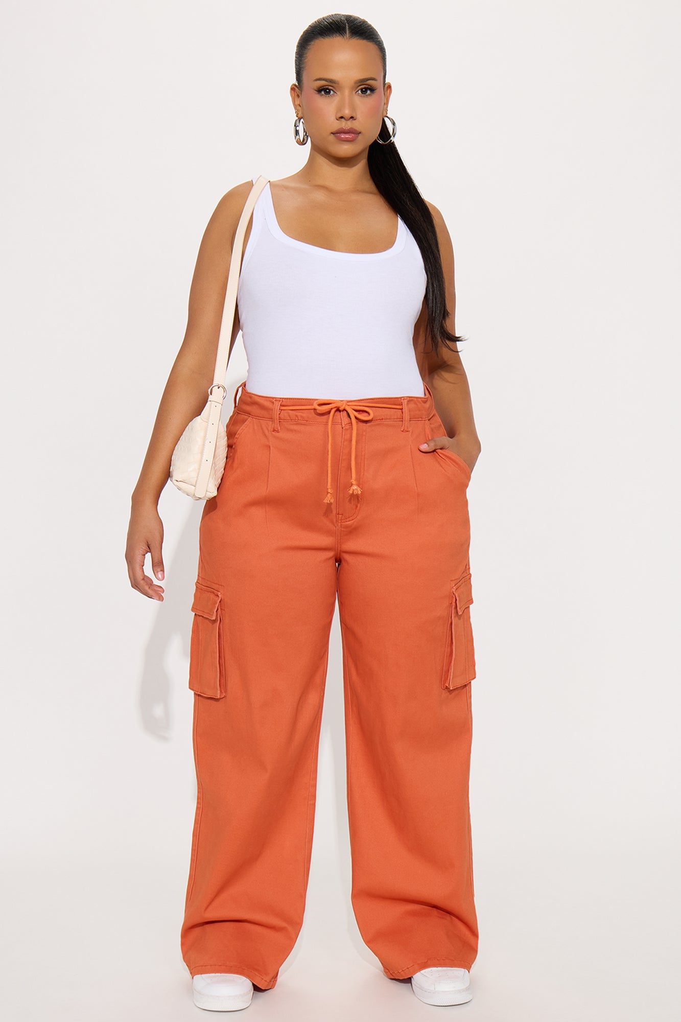 Out For The Day Cargo Pant - Pumpkin