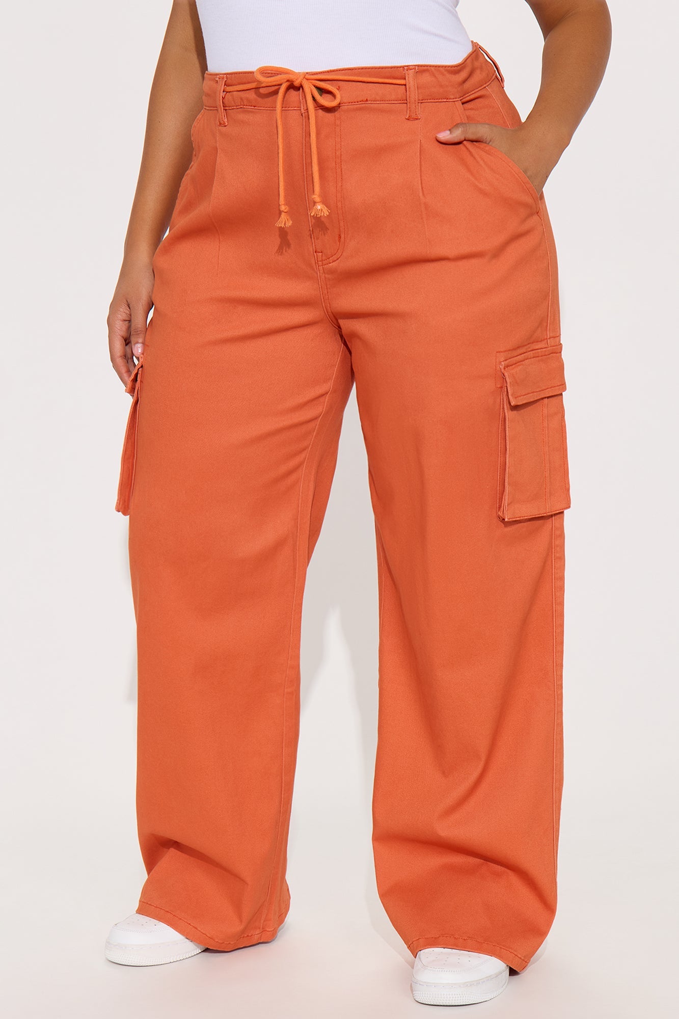 Out For The Day Cargo Pant - Pumpkin
