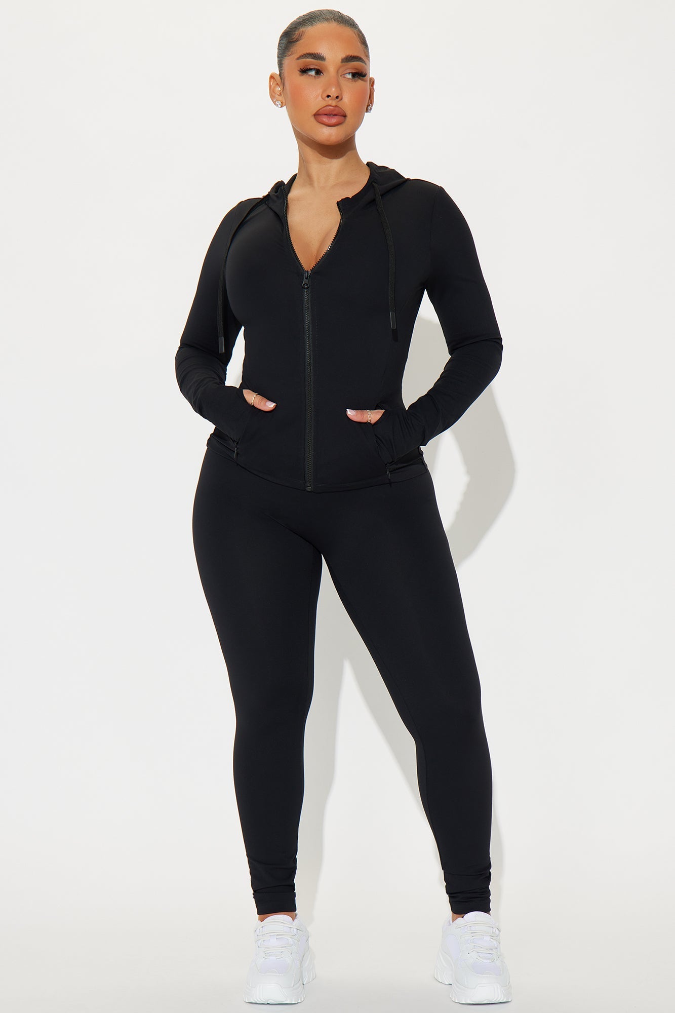 Alignment Super Soft Active Jacket - Black