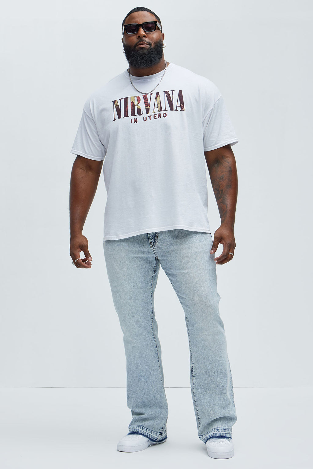 Cornell Slim Flare Jeans - Light Wash