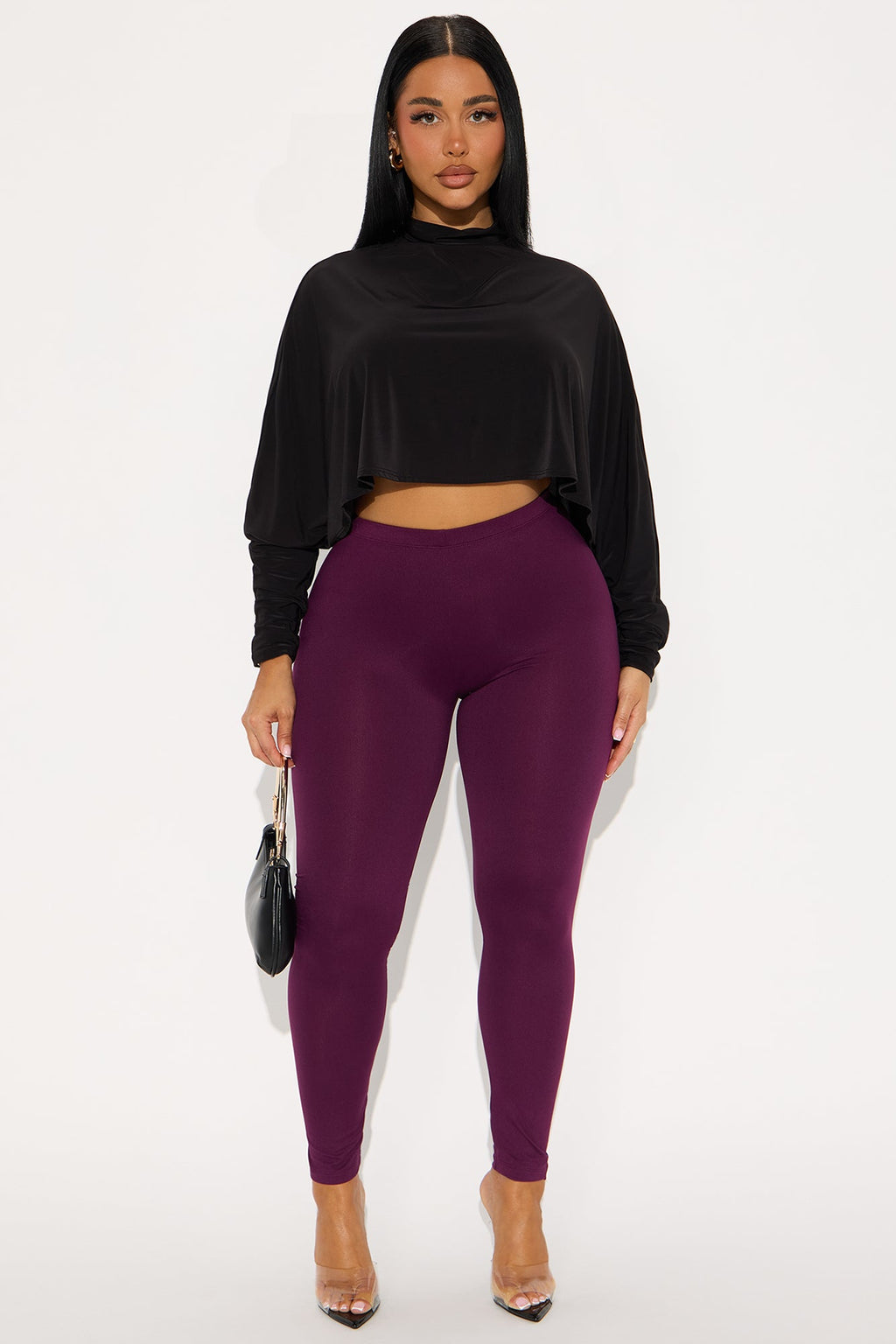 Almost Every Day Leggings - Plum