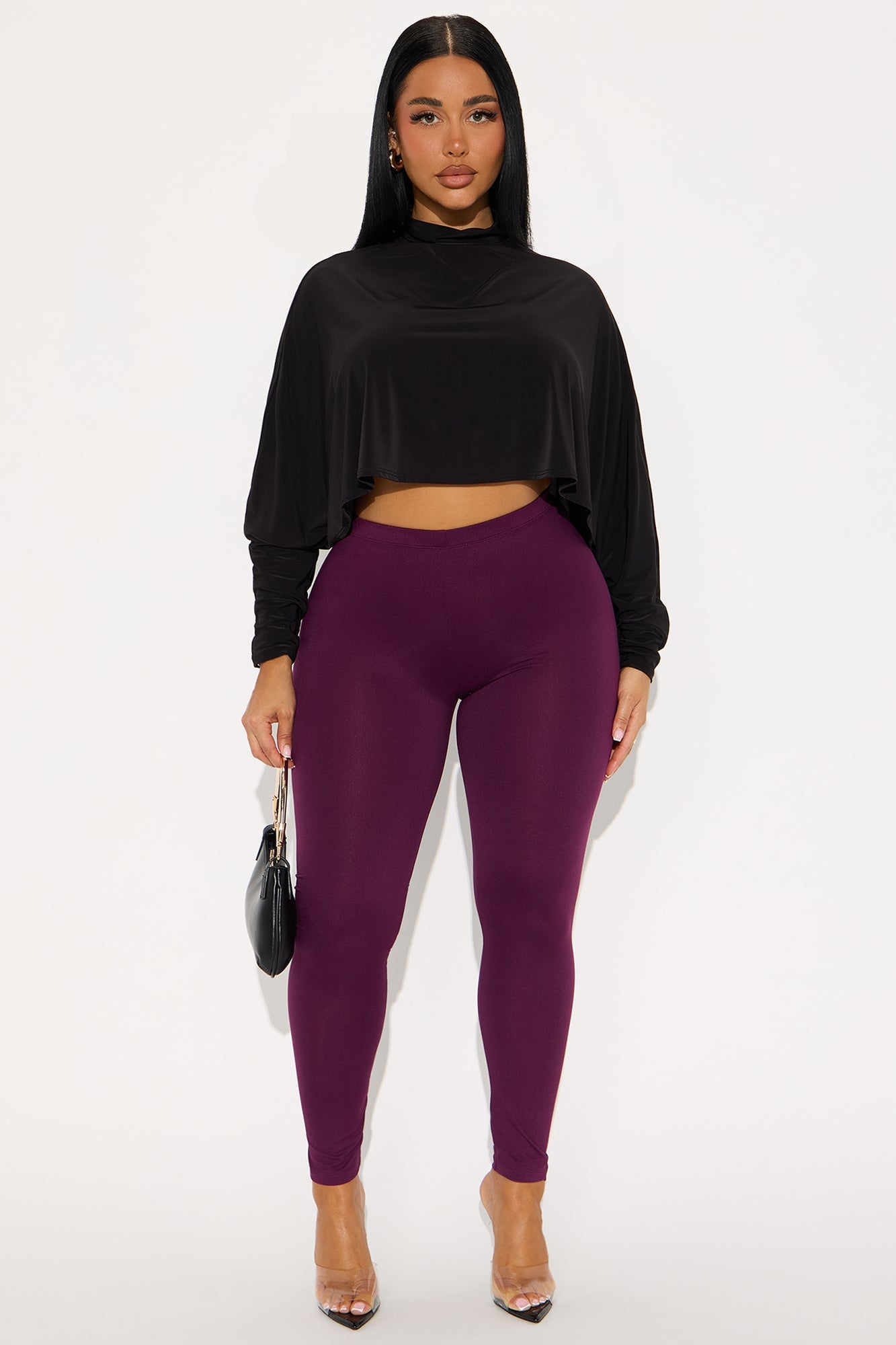 Almost Every Day Leggings - Plum